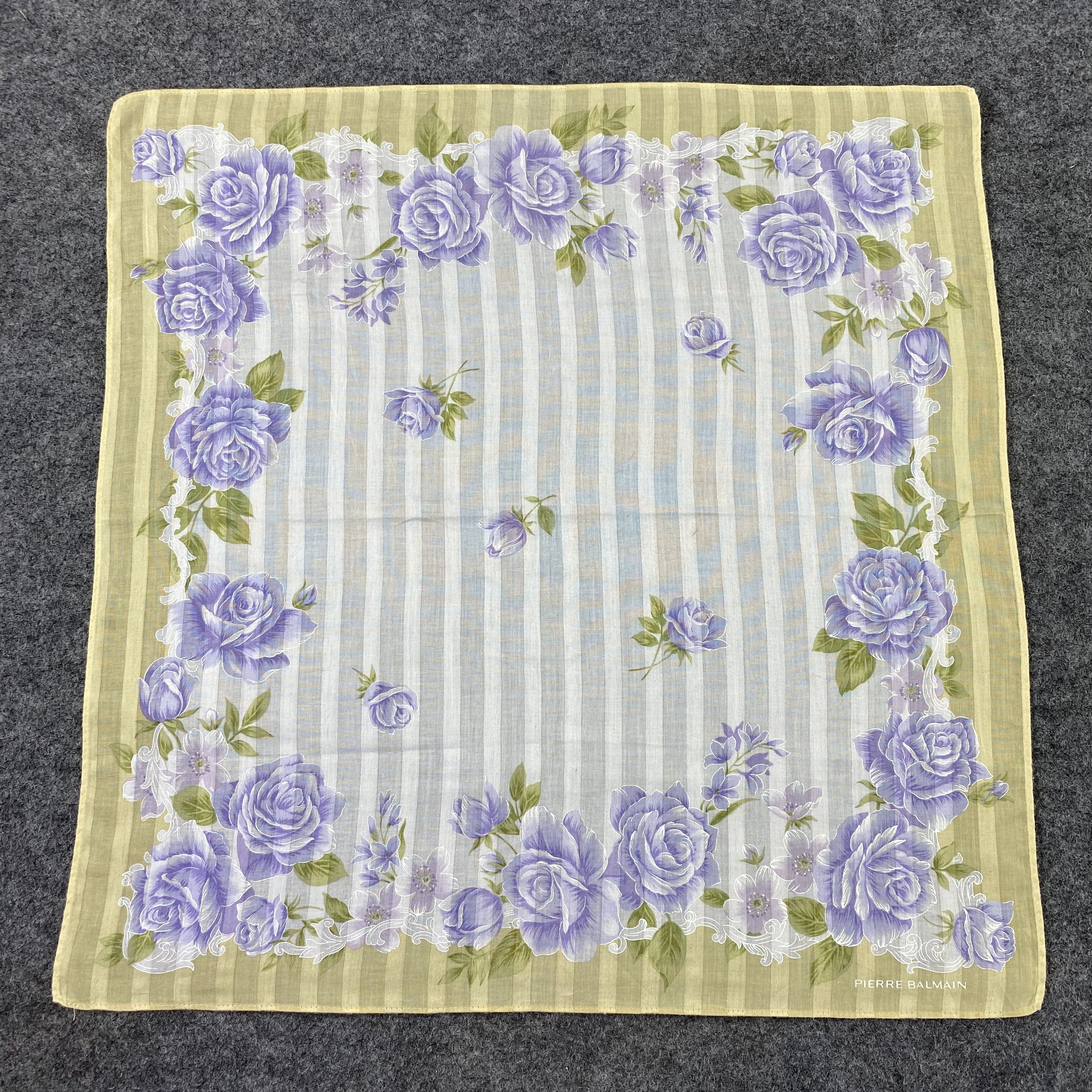 Pierre Balmain Pierre Balmain Handkerchief / Bandana / Neckerchief -B682 Size ONE SIZE - 3 Thumbnail