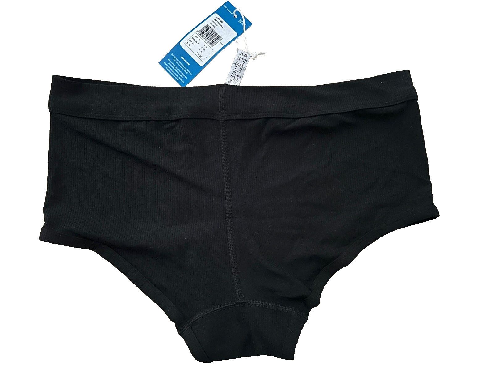 Adidas Adidas GB1125 Rib Boyshorts Underwear Black ( XL ) Size 38" / US 16 / IT 52 - 3 Thumbnail
