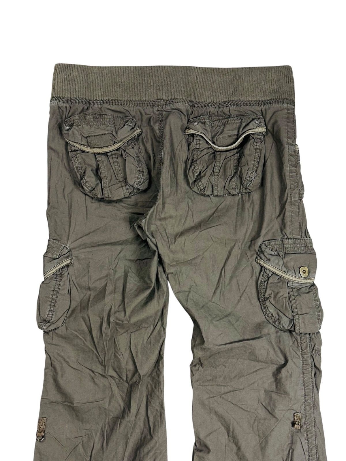 GOA Archive GOA - Apocalypse Style Flared Cargo Pants Size US 29 - 5 Thumbnail