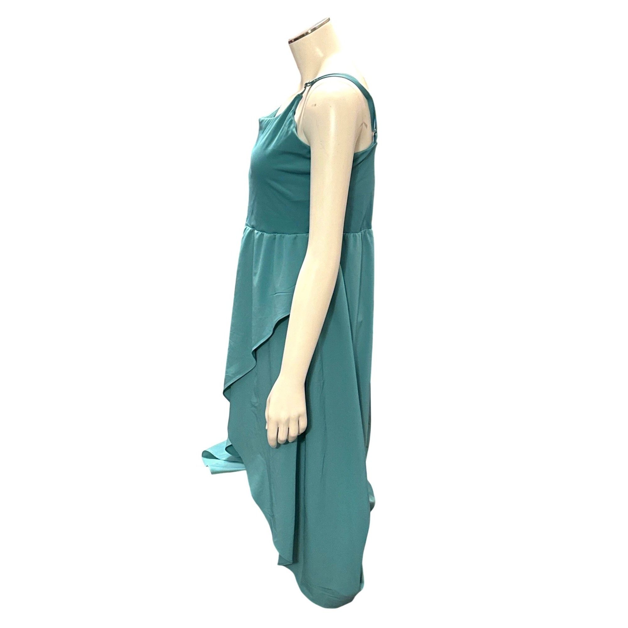 Other CCC Backless Teal Sea Foam High Low Flow Midi Quick Dry Cas Size L / US 10 / IT 46 - 2 Thumbnail