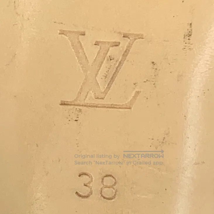 Louis Vuitton Louis Vuitton Black Monogram Print Ankle Strap High Heel M Size US 7.5 / IT 37.5 - 6 Thumbnail