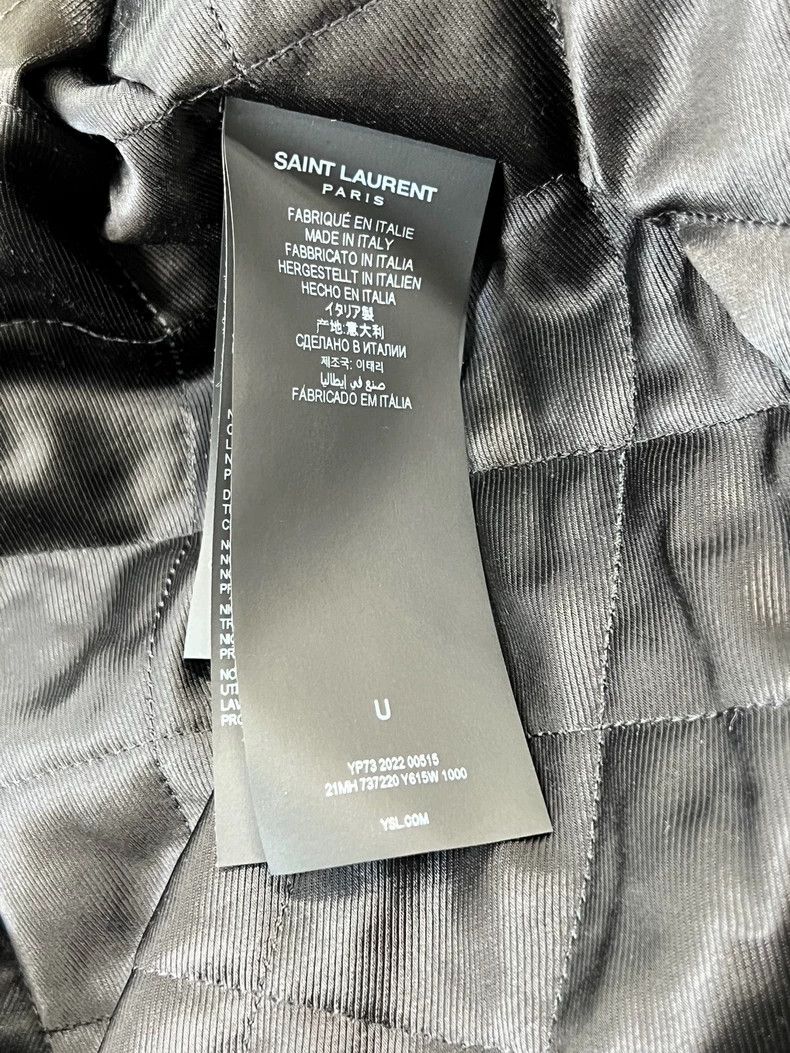 Saint Laurent Paris Saint Laurent Paris size os Rhinestone Logo Velvet Coat 25 Size US M / EU 48-50 / 2 - 4 Thumbnail