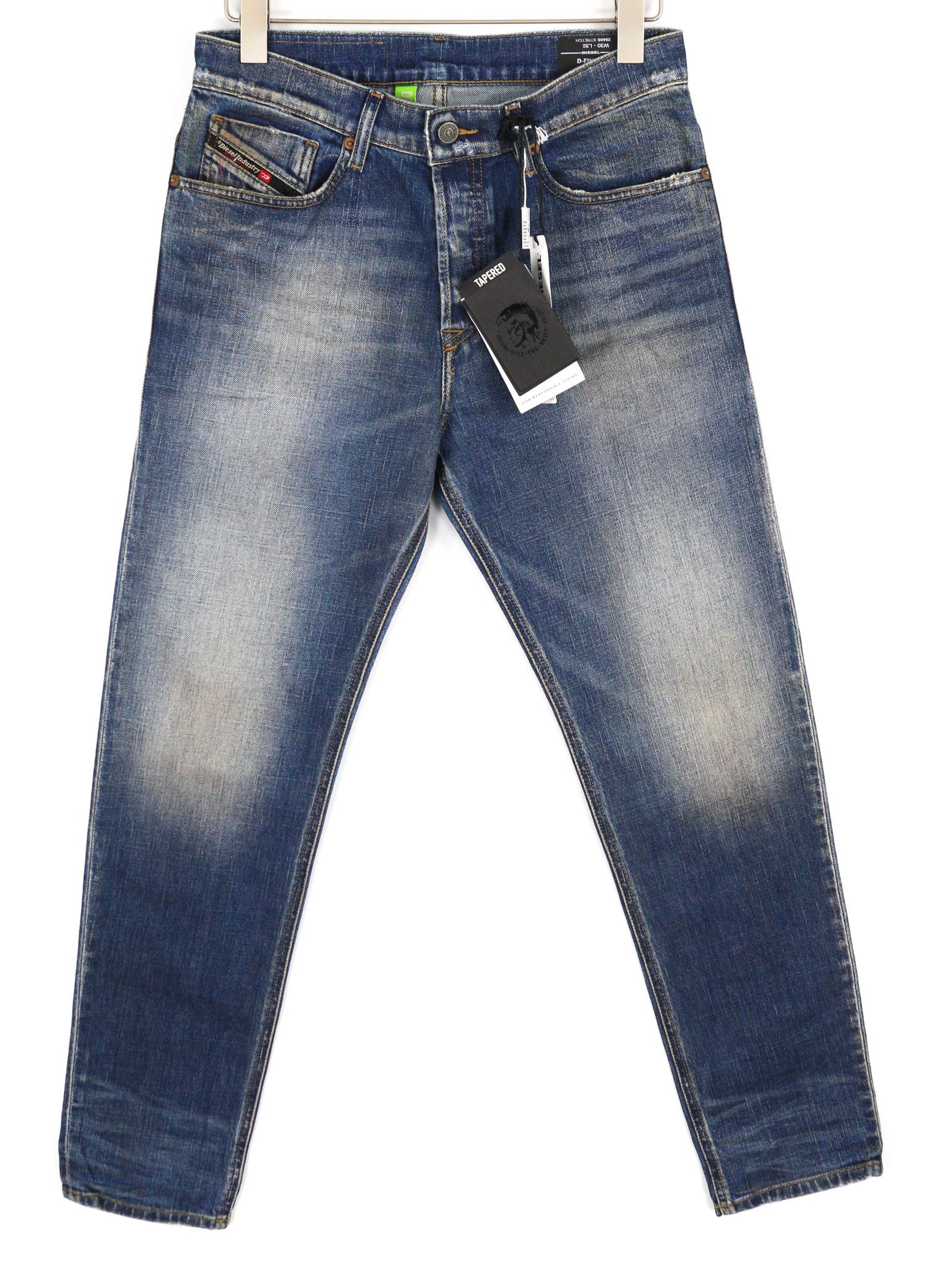 Diesel D-FINING Z9A05 W30/L32 Stretch Blue Denim 40425 Size US 30 / EU 46 - 1 Thumbnail