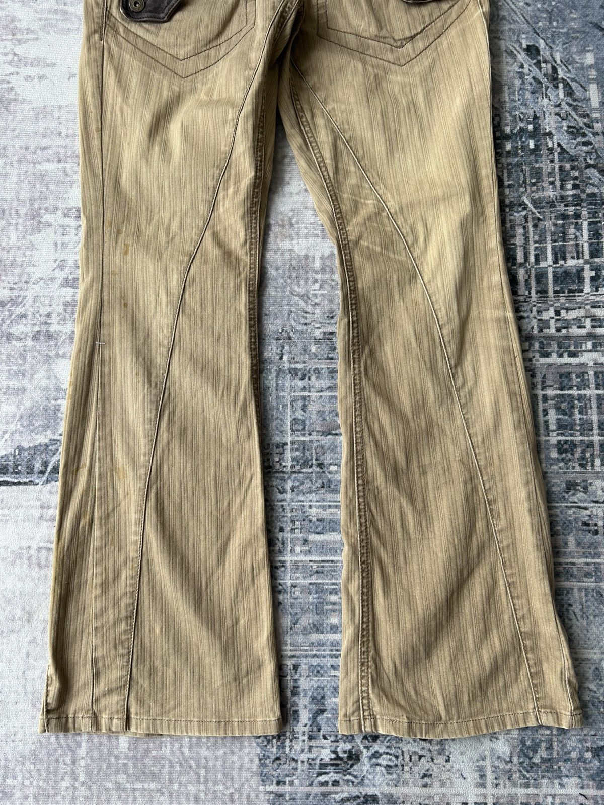 If Six Was Nine Morgan Flared Leather Pocket Pants Size US 29 - 8 Thumbnail