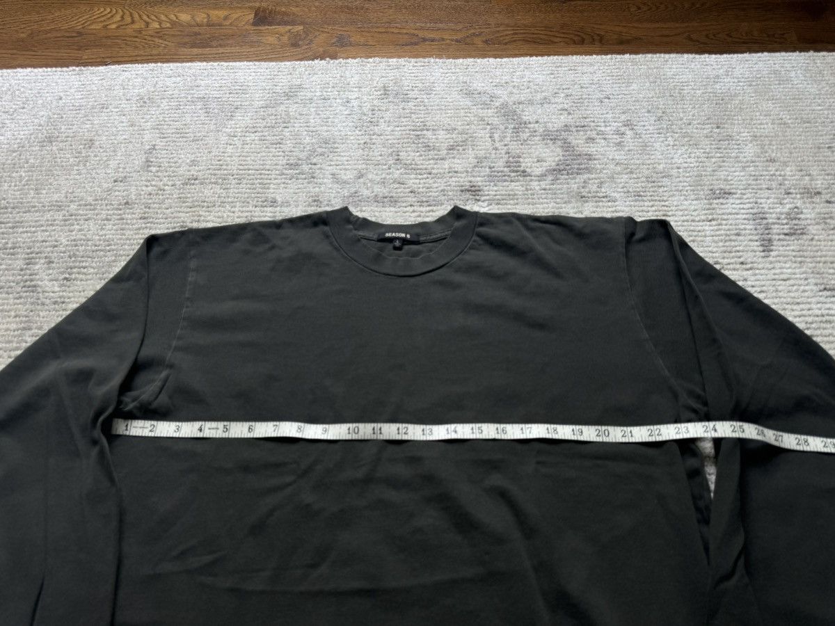 Gap × Kanye West × Yeezy Yeezy Season 6 Longsleeve Tee Shirt Core Gray Long Sleeve Size US L / EU 52-54 / 3 - 4 Thumbnail