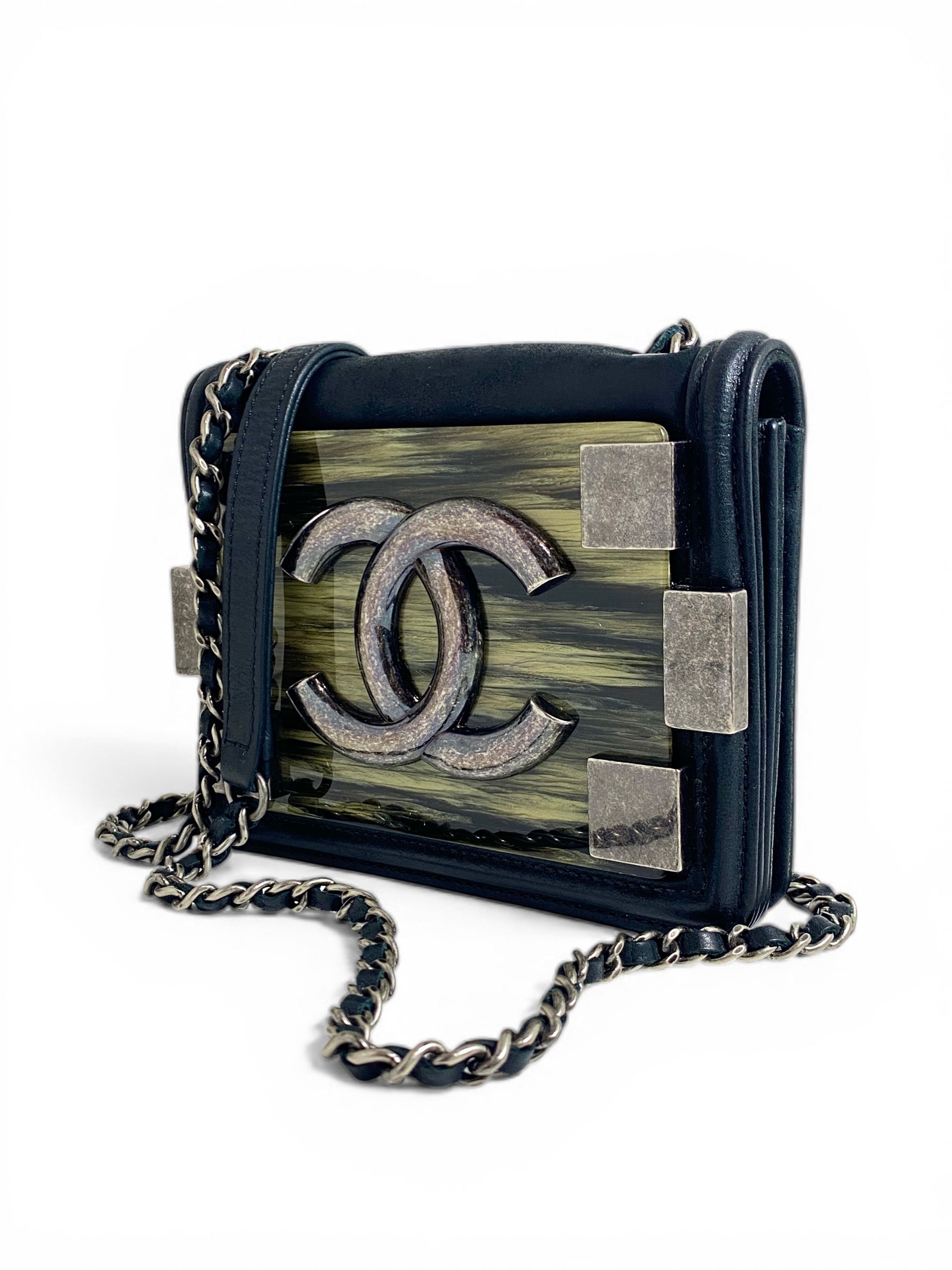 Chanel Chanel CC Logo Boy Brick Leather Flap Shoulder Cross Bag Size ONE SIZE - 4 Thumbnail