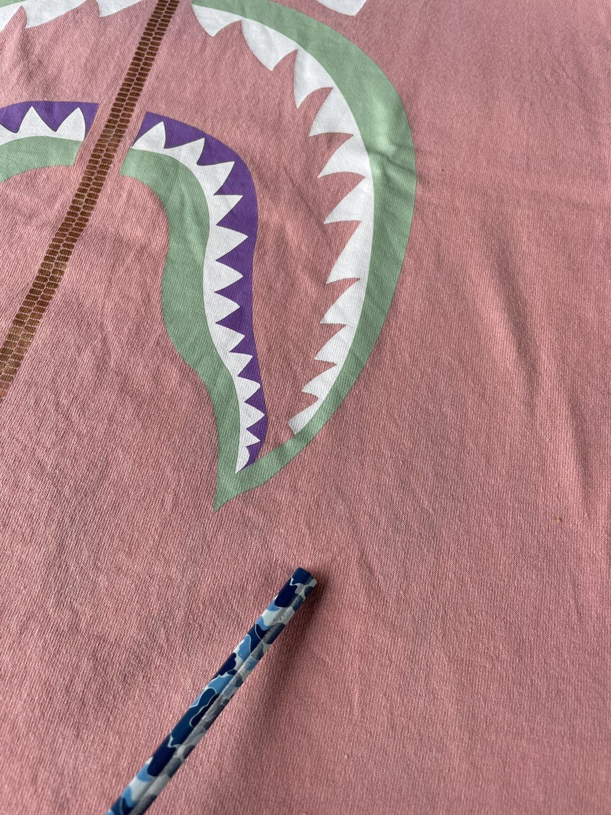 Bape Bape Shark Tee Size XS / US 0-2 / IT 36-38 - 9 Thumbnail