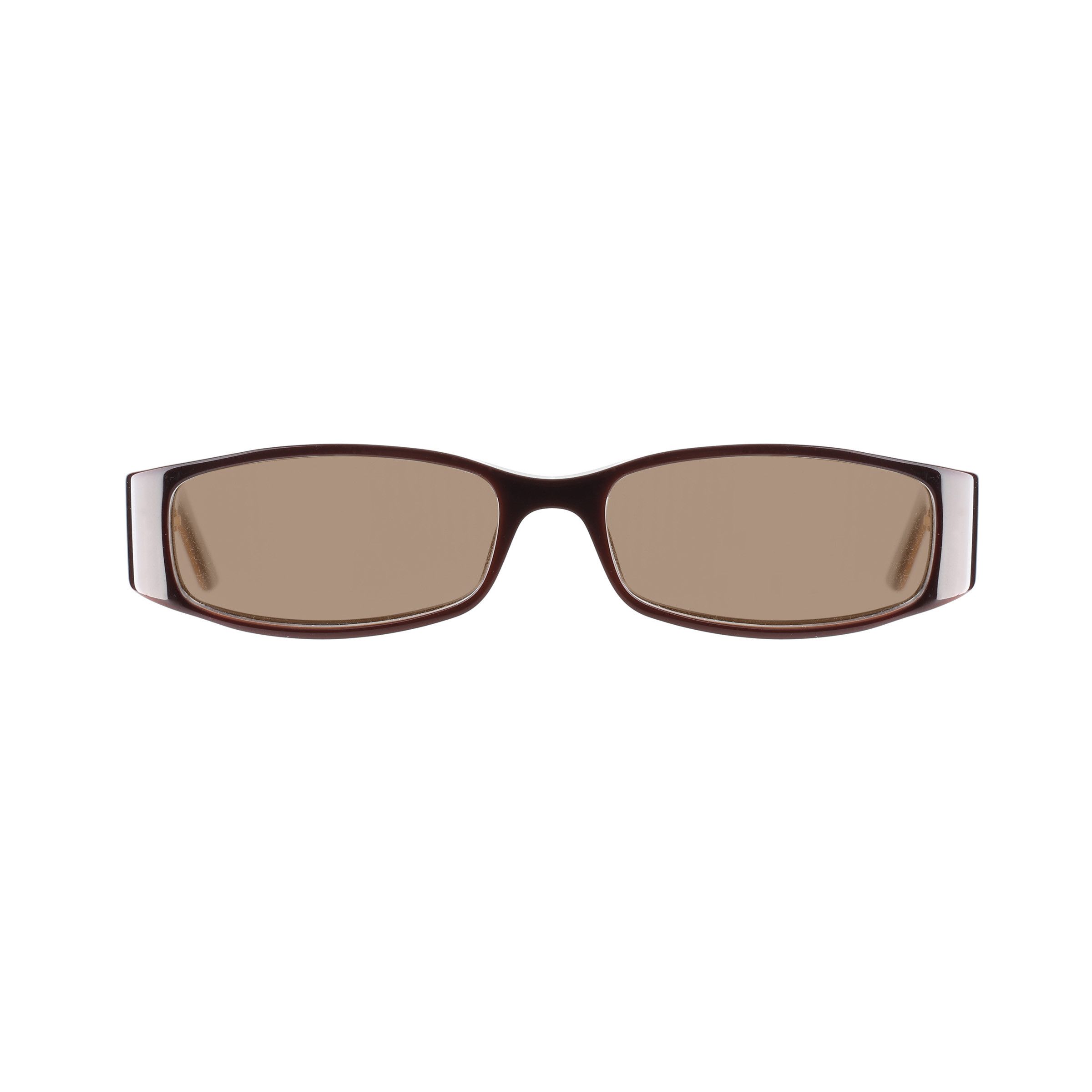 Dior Christian Dior '00s Brown Crystal Star Flat Sunglasses Brown Size ONE SIZE - 2 Thumbnail