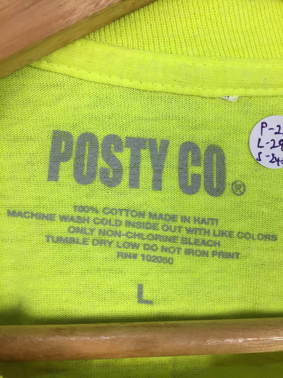 Band Tees × Rap Tees POSTY CO. Post Malone Live In Concert Longsleeve Tee Size US L / EU 52-54 / 3 - 13 Thumbnail