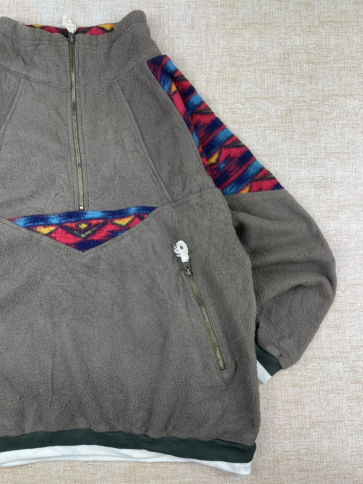 Japanese Brand × Vintage Vintage The Garam Debutant Navajo Half Zipper Jacket Size US M / EU 48-50 / 2 - 4 Thumbnail