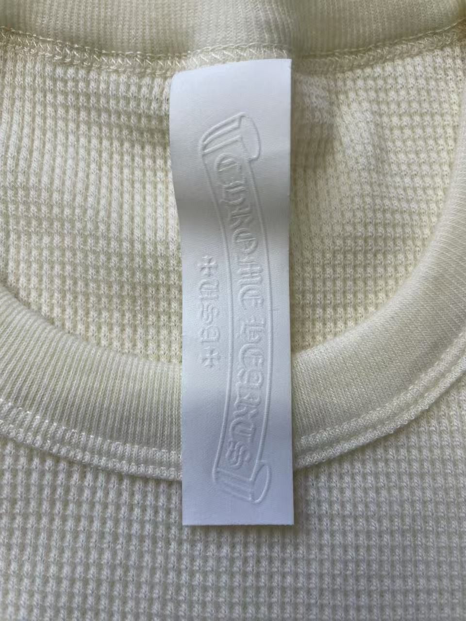 Chrome Hearts Chrome Hearts CH Letter Waffle Thermal Long Sleeve Tee Size US M / EU 48-50 / 2 - 4 Thumbnail