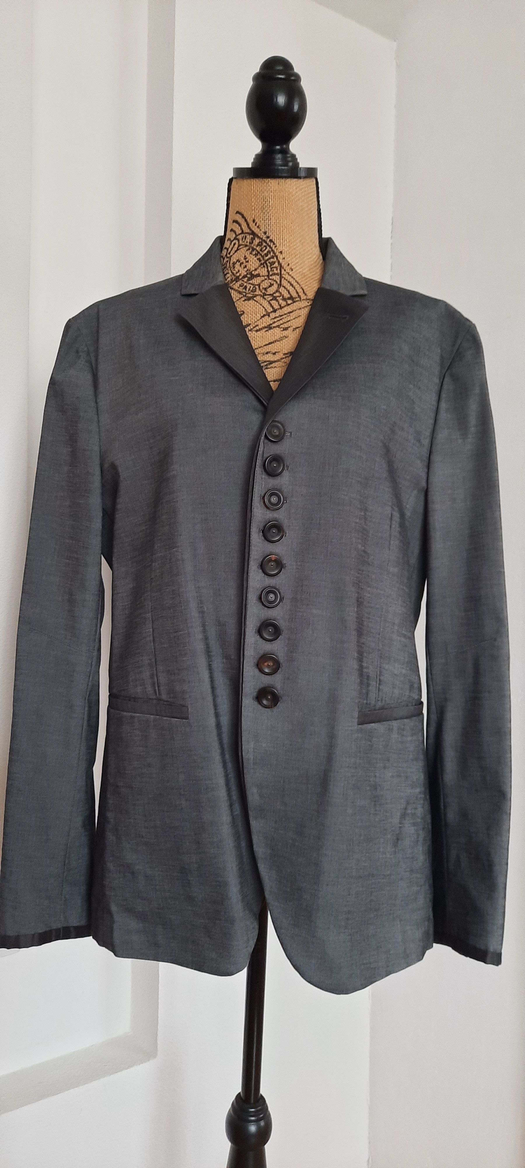 John Varvatos JOHN VARVARTOS Men's Blazer Jacket Multibutton Grey 50 (IT) Size 50R - 3 Thumbnail