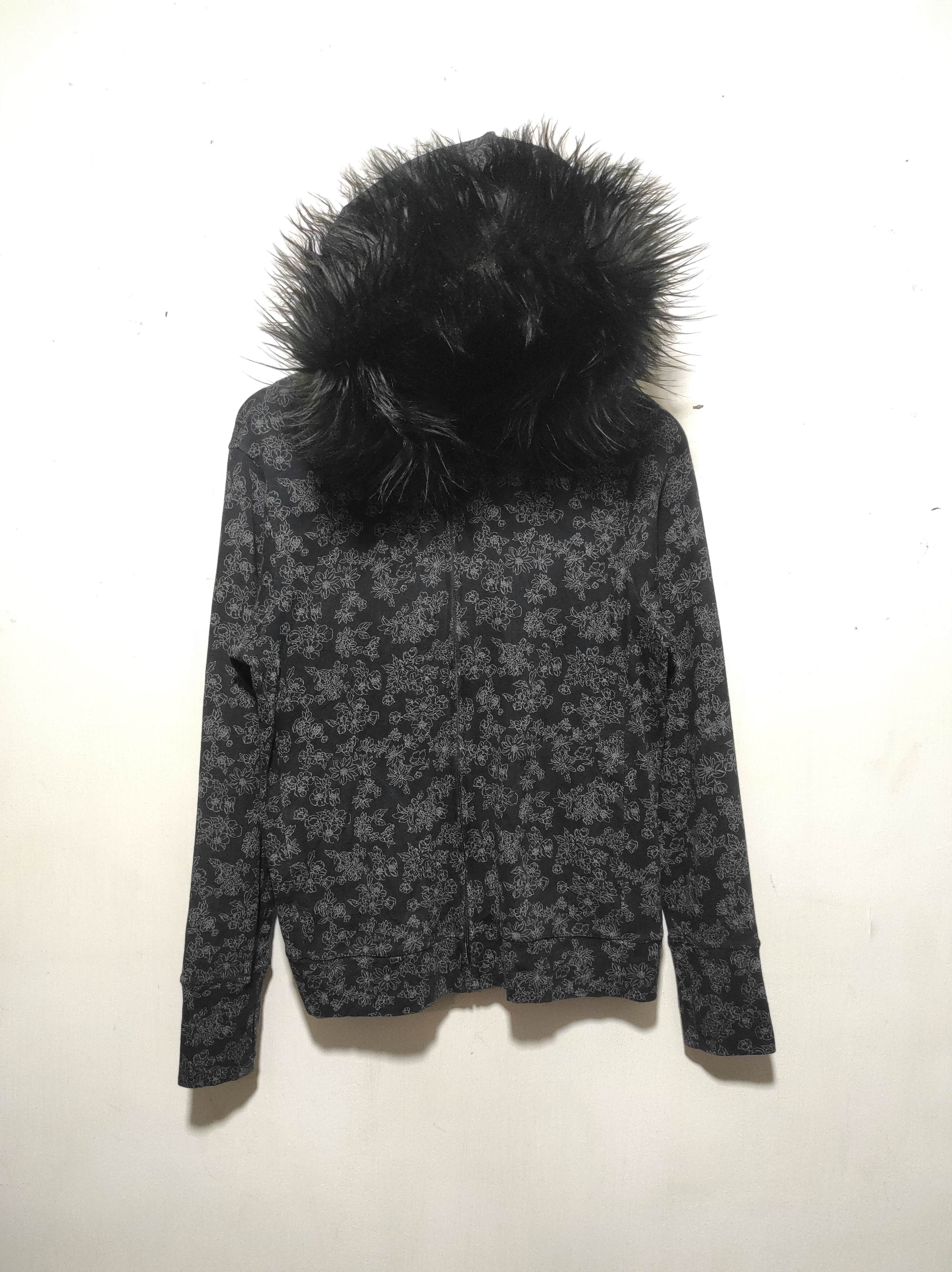 Hysteric Glamour Uniqlo Floral Zipper Fur Hoodie IfSixWasNine LGB style Size US S / EU 44-46 / 1 - 2 Thumbnail