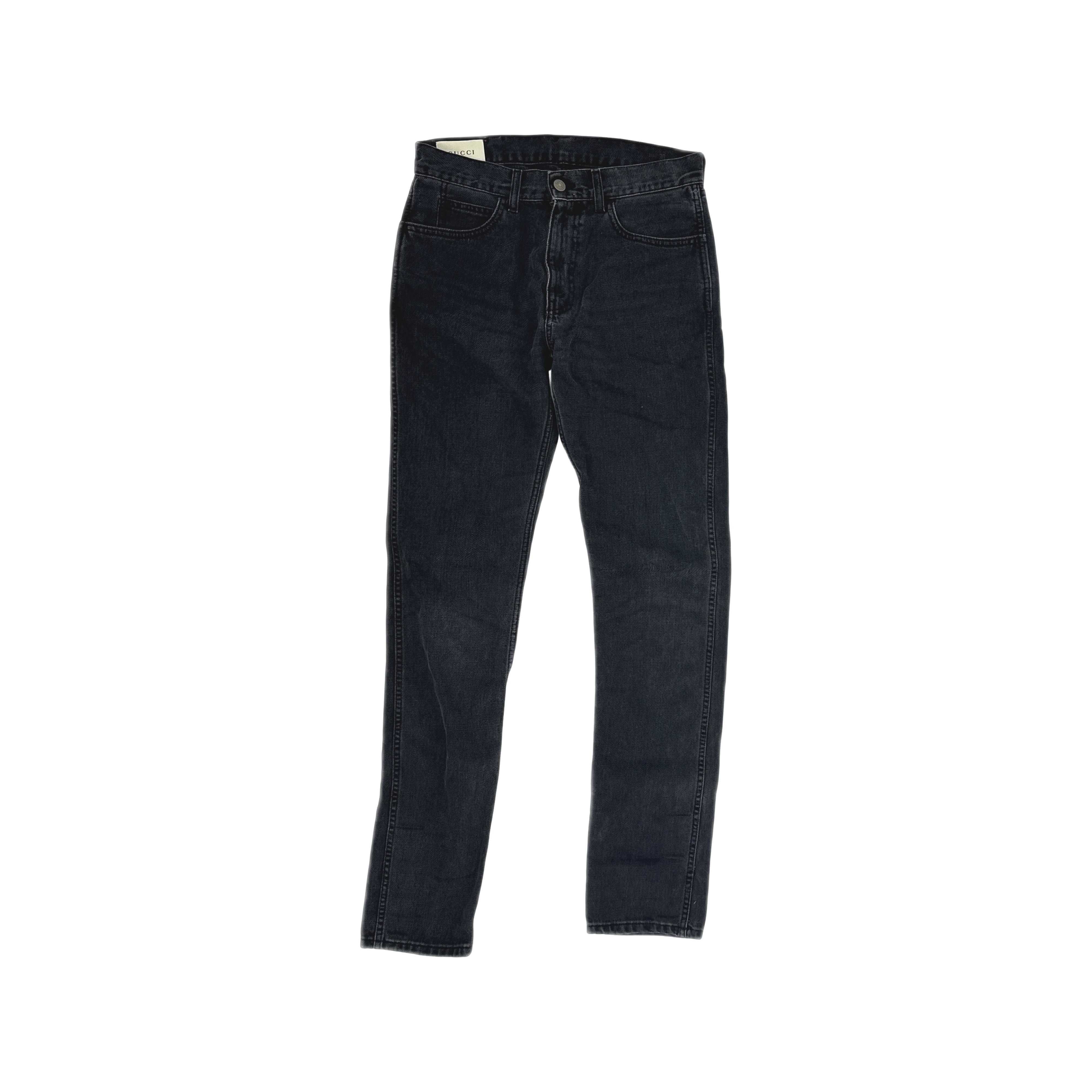 Gucci Gucci Washed Black Denim Jeans Size 30 Size US 30 / EU 46 - 1 Thumbnail
