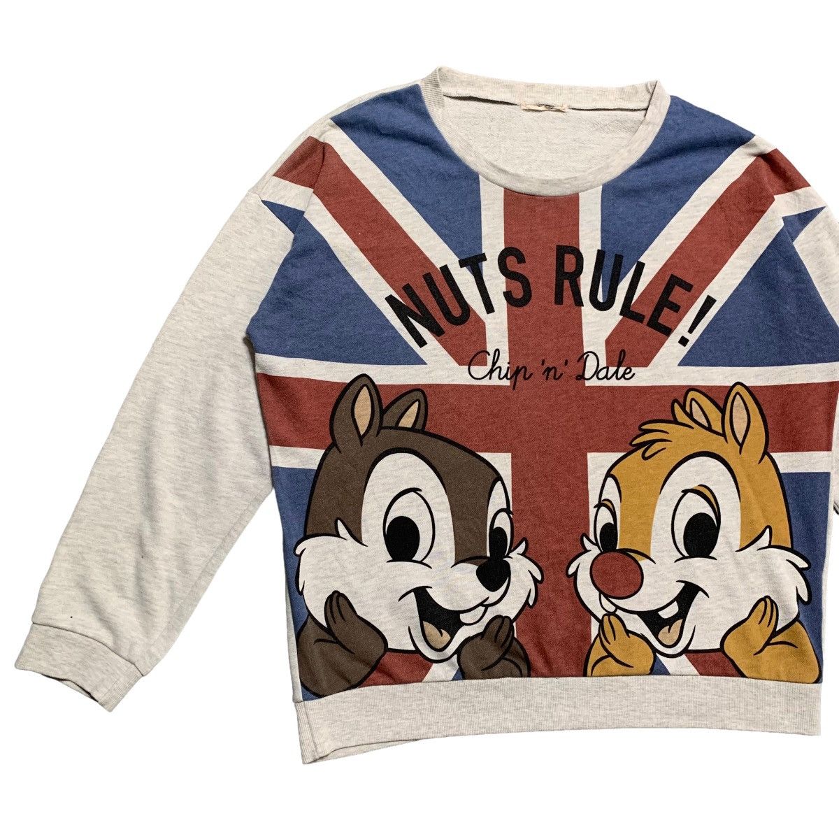 Disney Vintage Disney Chip n Dale Nuts Rule Sweatshirt Size L / US 10 / IT 46 - 2 Thumbnail