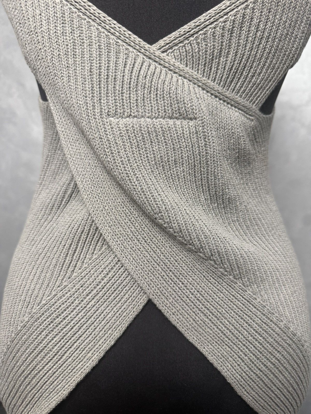 Maison Margiela Rare Maison Margiela Tank Top cotton S Knited Grey Italy Size S / US 4 / IT 40 - 7 Thumbnail