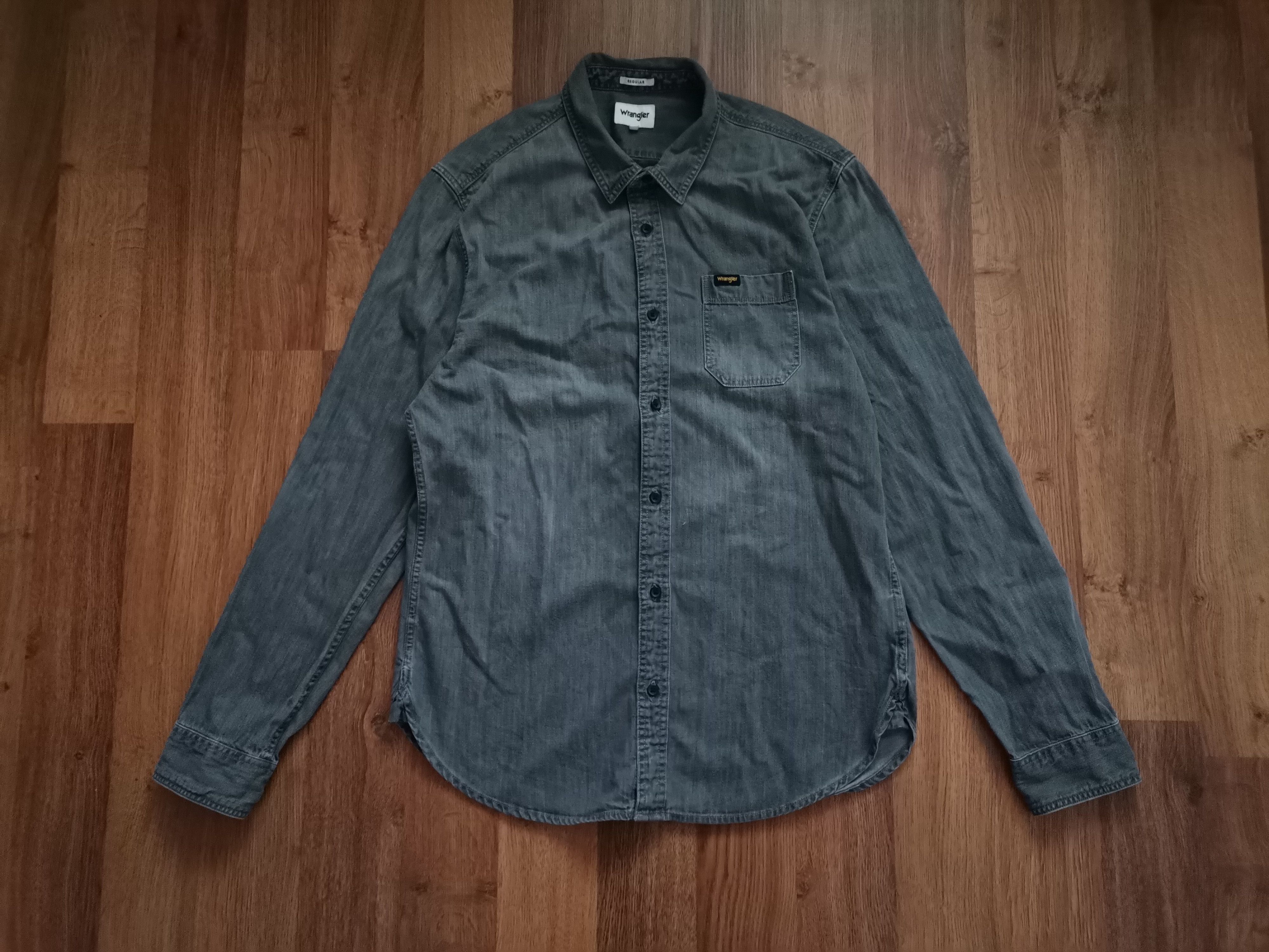 Wrangler Wrangler Denim Shirt Size US M / EU 48-50 / 2 - 1 Thumbnail