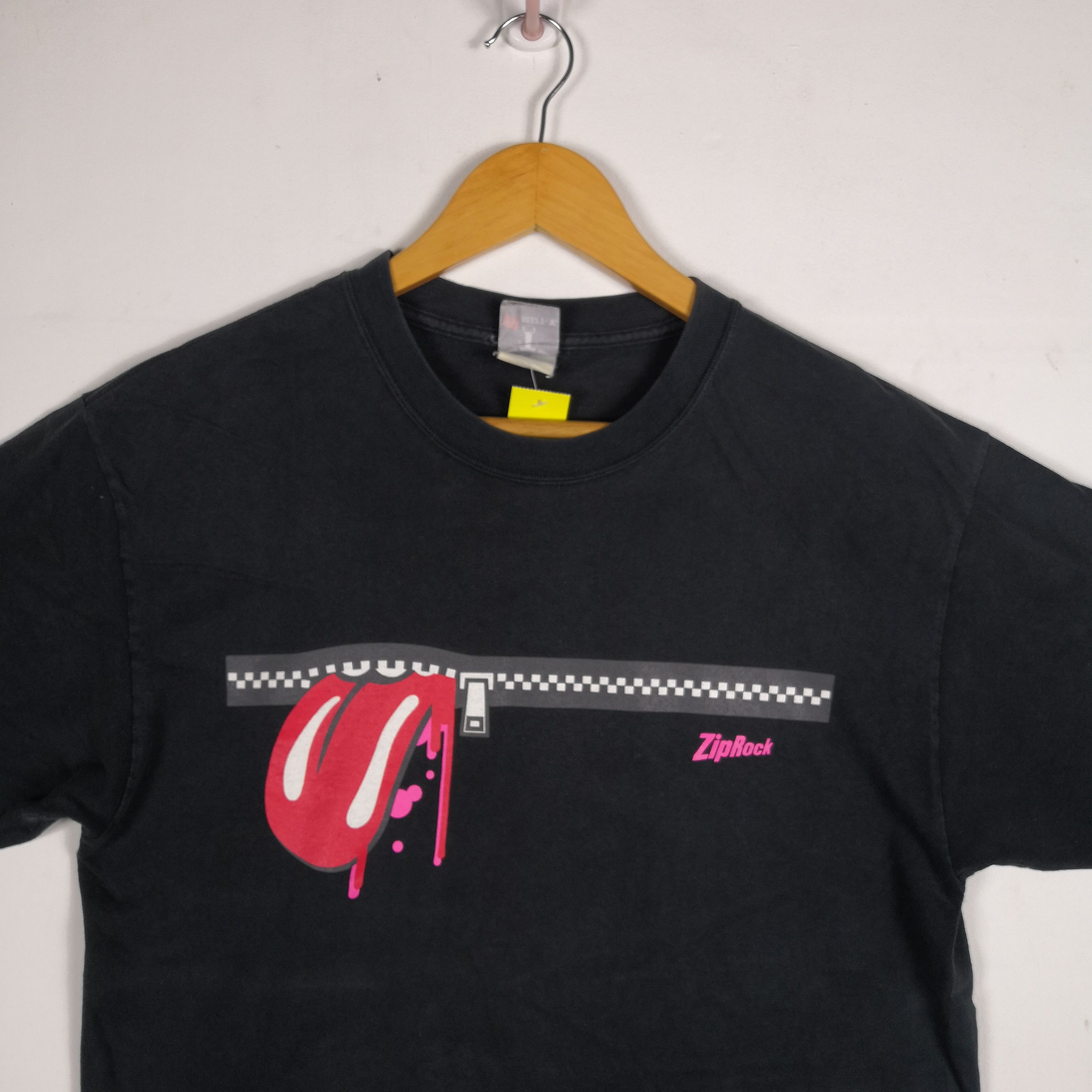 Japanese Brand × Vintage ZipRock If Six Was Nine Japanese T-Shirt Rolling Stone Tees Size US M / EU 48-50 / 2 - 2 Thumbnail
