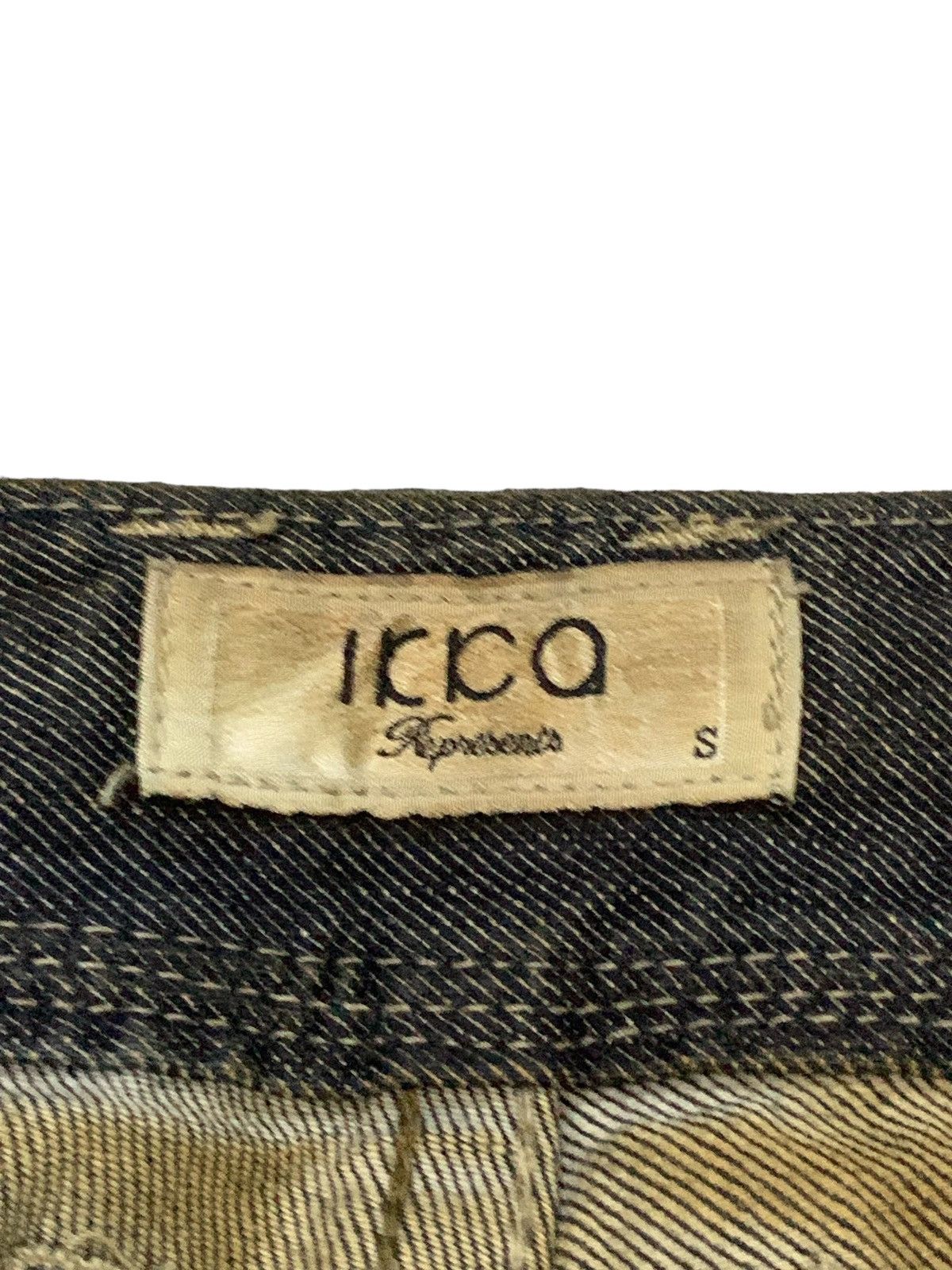 GOSTAR DE FUGA × Tornado Mart Icca Japan Mud Wash Embroidered Claw Flared Man Jeans Size US 29 - 13 Thumbnail