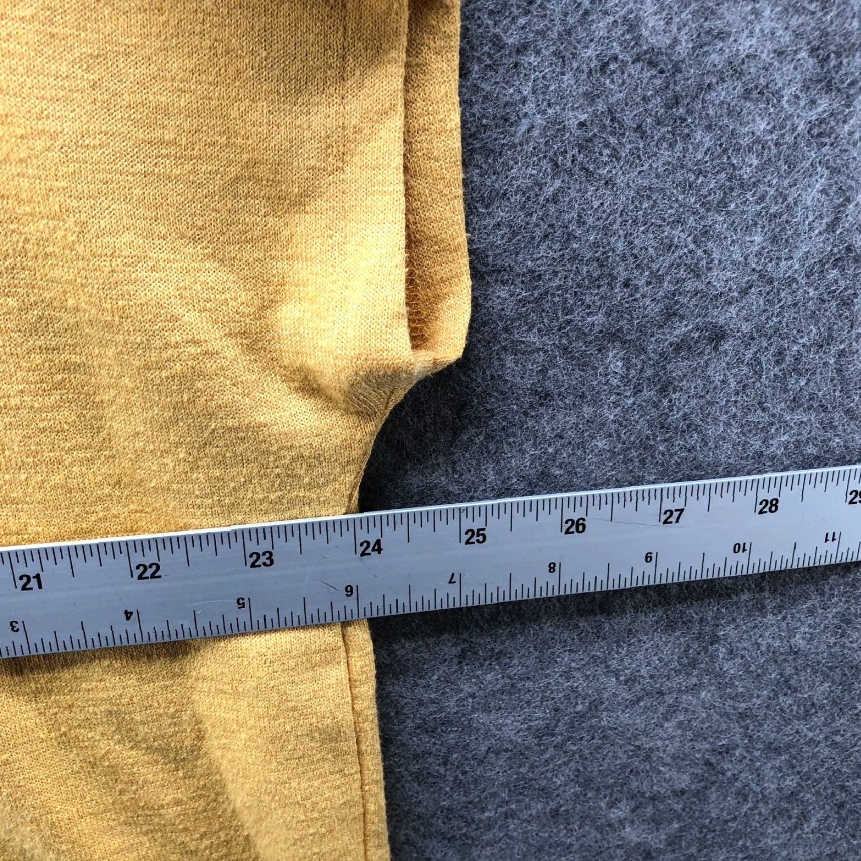 Orvis Orvis T-Shirt Shirt Womens XL Dolman Short Sleeve V-Neck Mustard Yellow Jersey Knit Size XL / US 12-14 / IT 48-50 - 7 Thumbnail