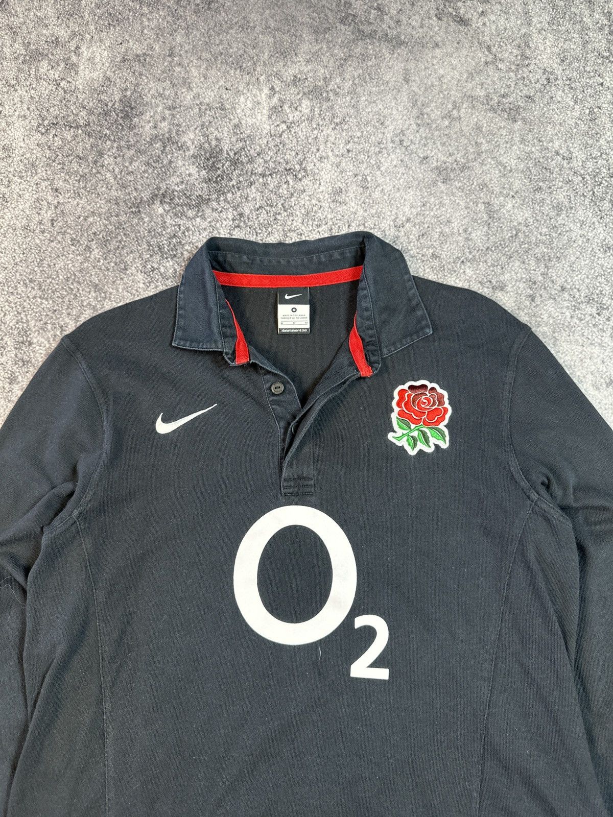Nike × Vintage Y2k vintage Nike England Long Rugby Streetwear Jersey M Size US M / EU 48-50 / 2 - 2 Thumbnail