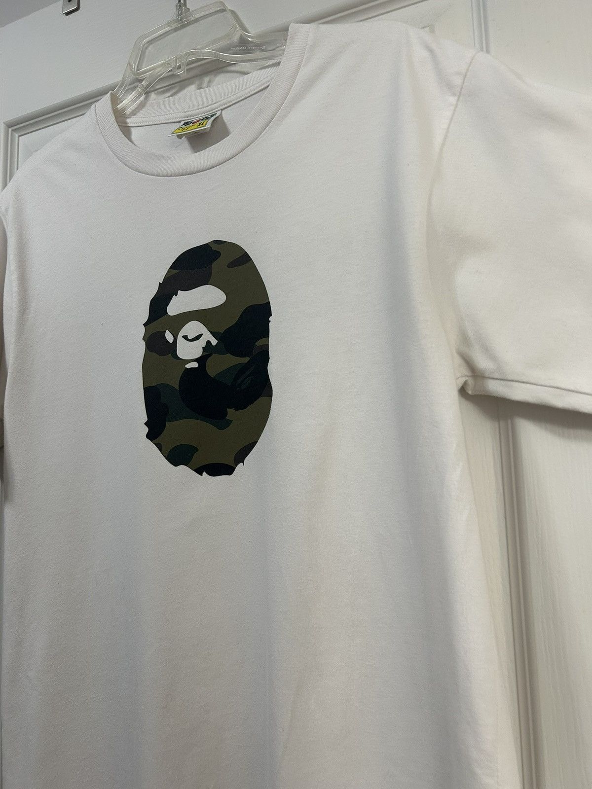 Bape White Bape Tee Size US XL / EU 56 / 4 - 3 Thumbnail