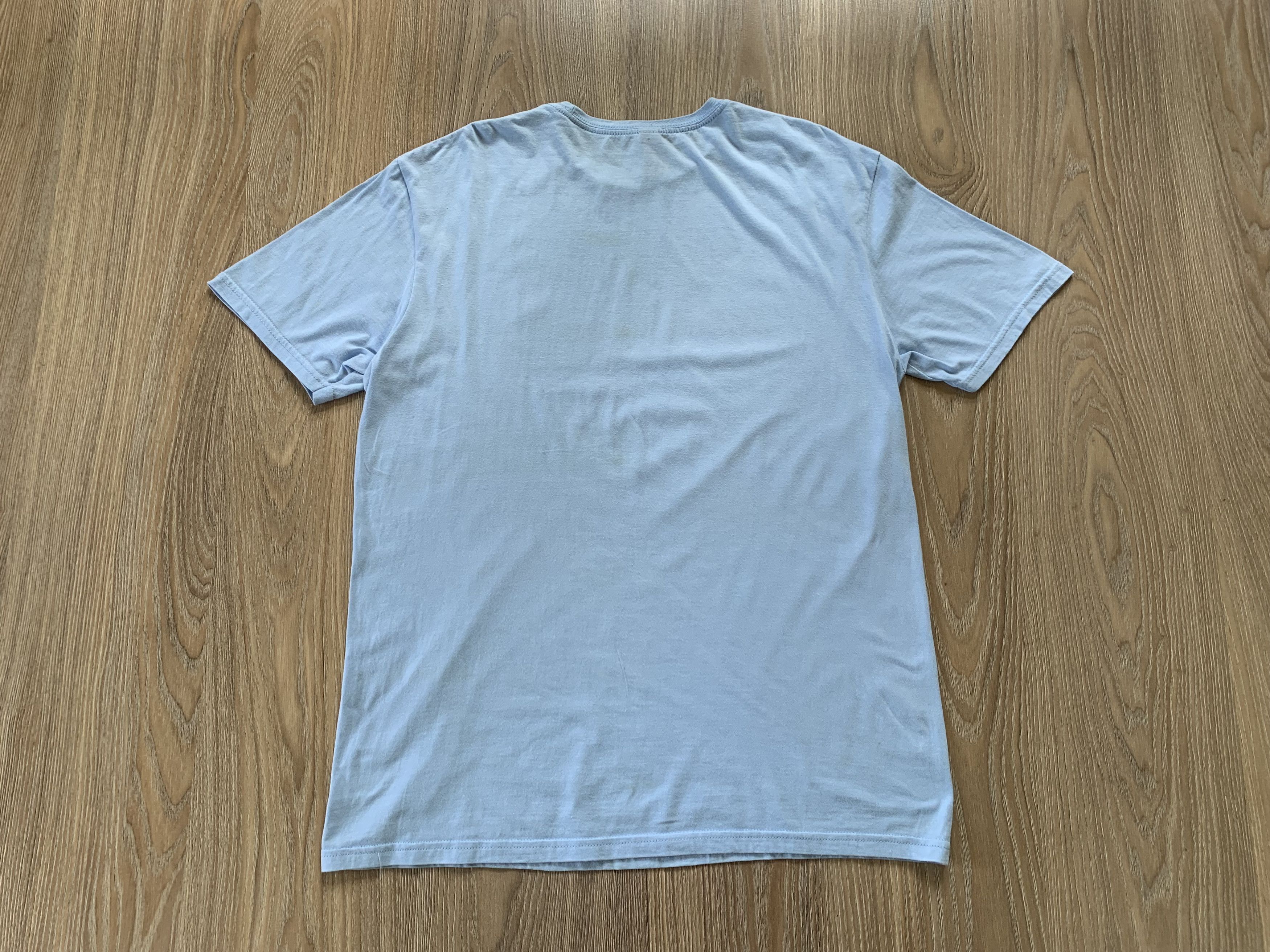 Band Tees × Gildan Oasis Gildan Big Logo T Shirt Size US L / EU 52-54 / 3 - 3 Thumbnail
