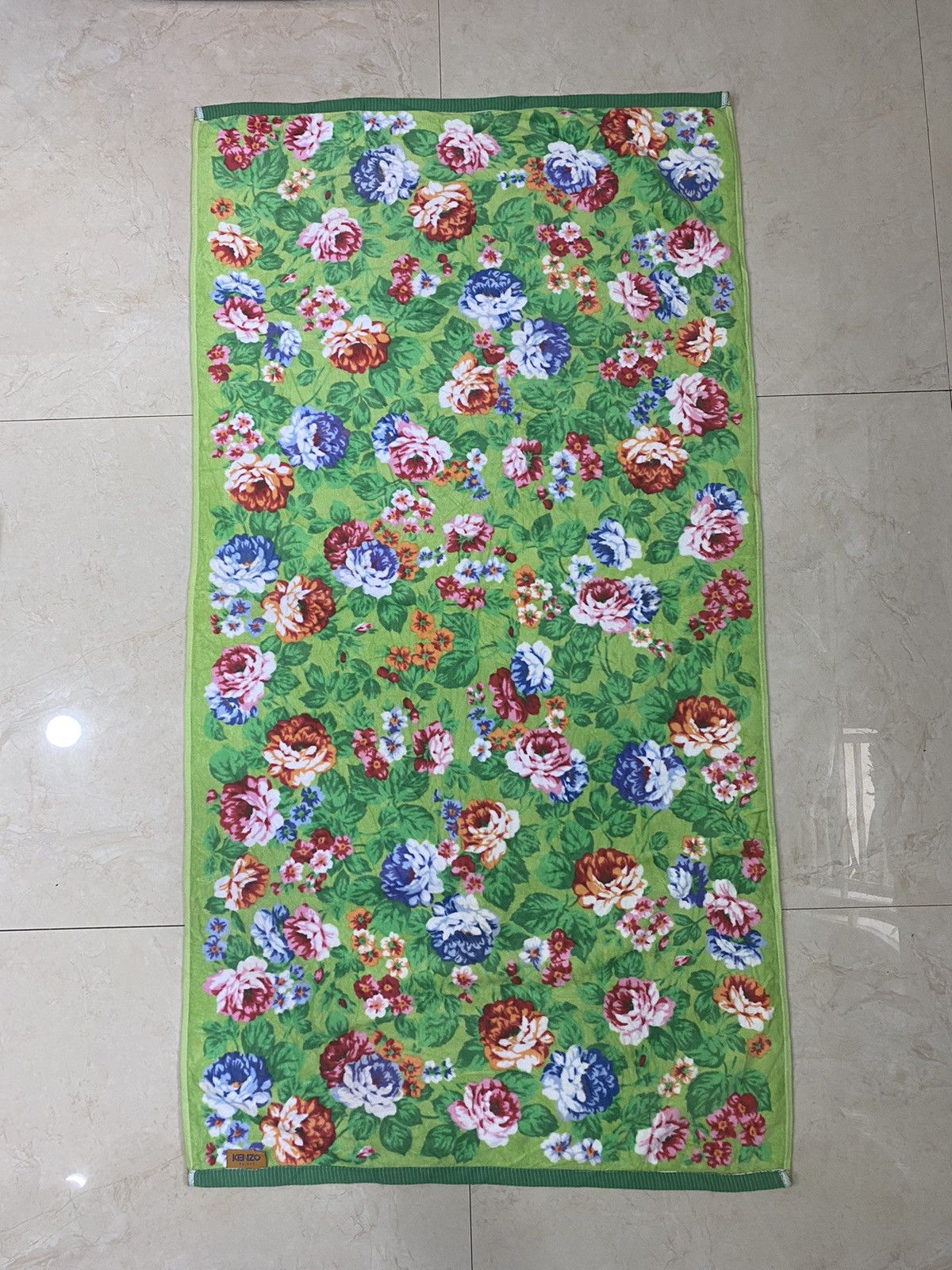 Japanese Brand 💥VINTAGE KENZO DEADSTOCK Japanese brand bath towel Size ONE SIZE - 3 Thumbnail