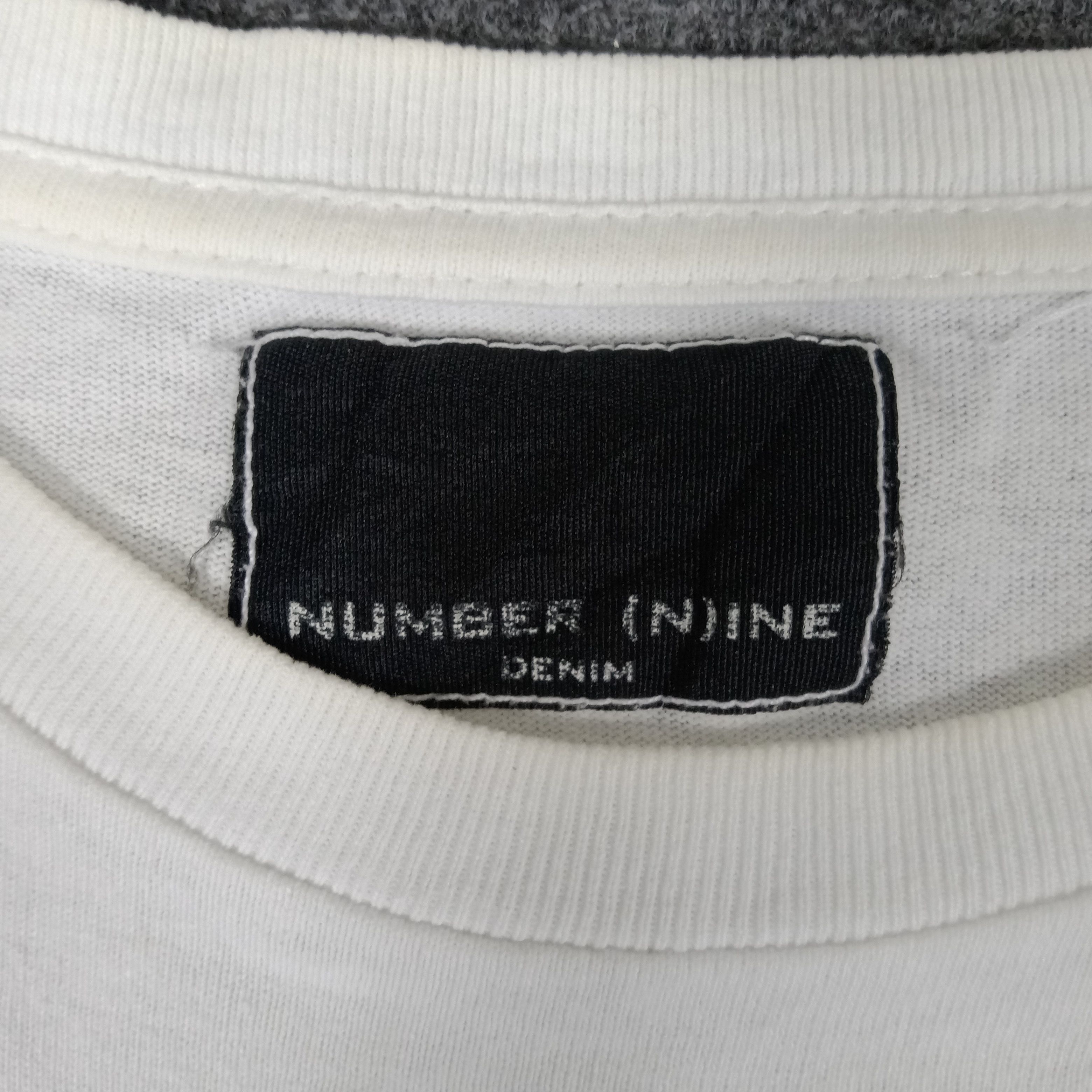 Japanese Brand × Number (N)ine × Vintage Number (N)ine Burger Art Japanese Brand Tshirt Size US L / EU 52-54 / 3 - 3 Thumbnail
