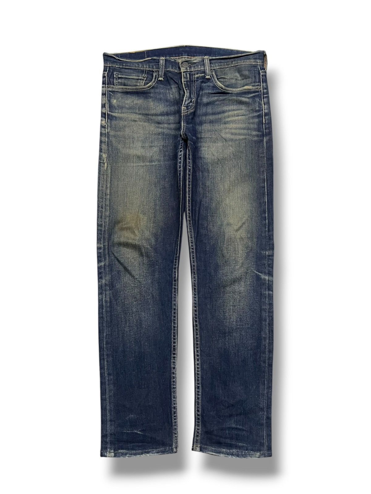 Levi's Vintage Levi’s 510 - Faded Mud Wash, Distressed Denim Size US 34 / EU 50 - 2 Thumbnail