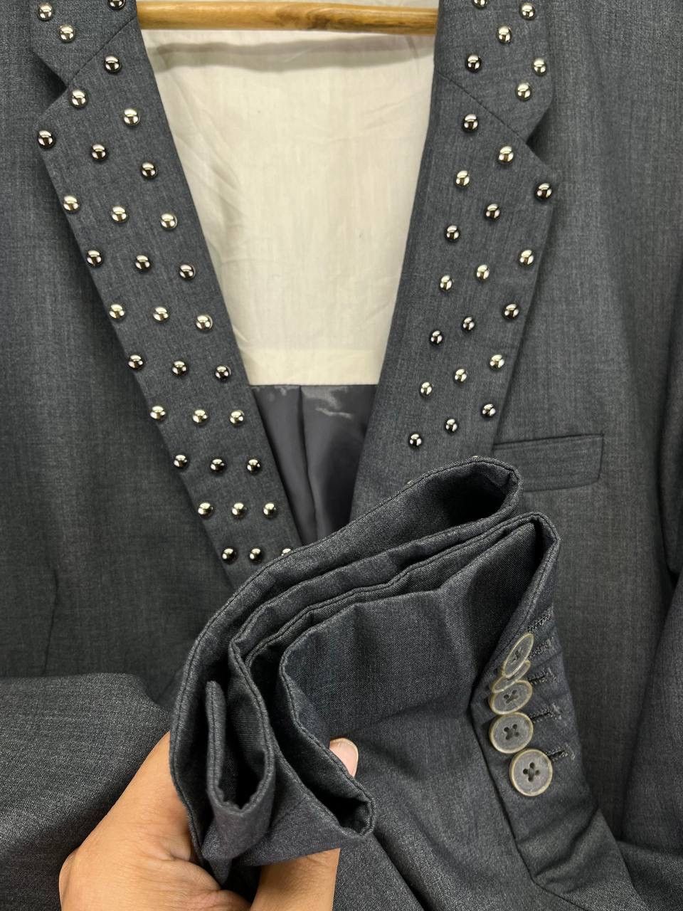 PPFM Vintage PPFM Spike Punk Rare Blazer Coats Jacket Size US M / EU 48-50 / 2 - 10 Thumbnail
