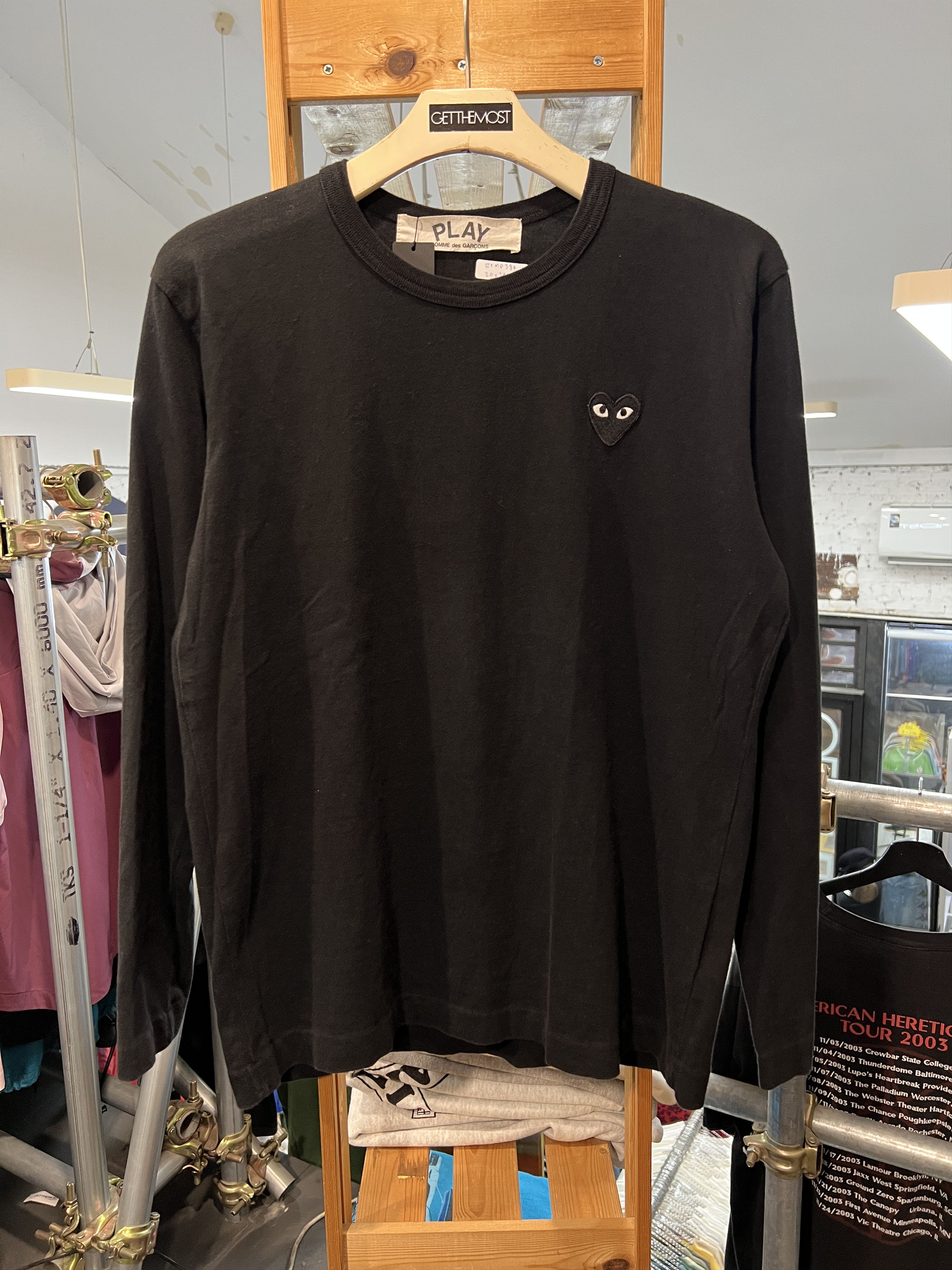 Comme des Garcons PLAY PLAY COMME des GARÇONS Mini Logo L/S Tee (M) GTMP384 Size US M / EU 48-50 / 2 - 1 Thumbnail