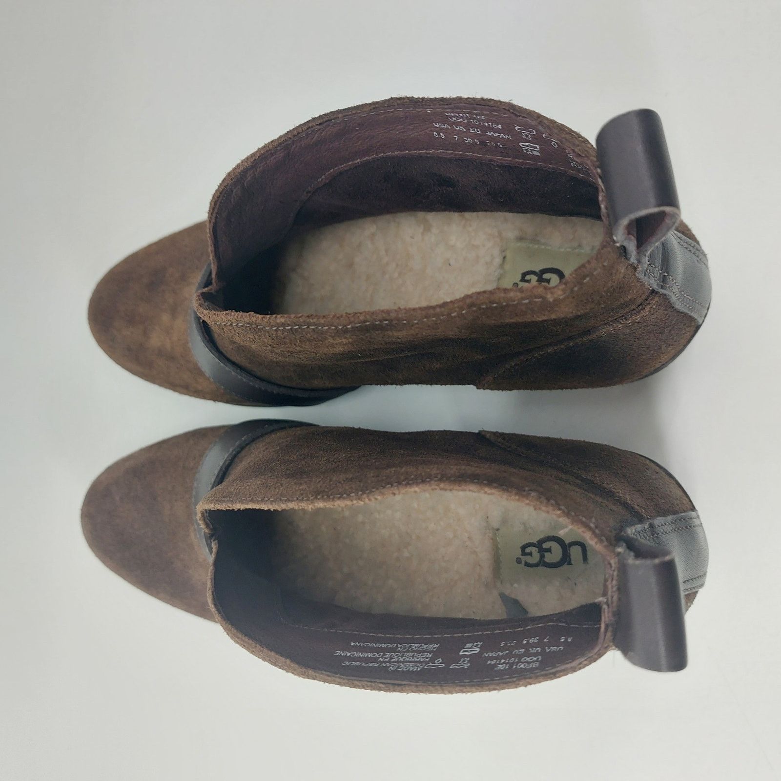 Ugg Ugg Wright Belted Brown Suede Leather Booties Womens Sz 8.5 Size US 8.5 / IT 38.5 - 8 Thumbnail
