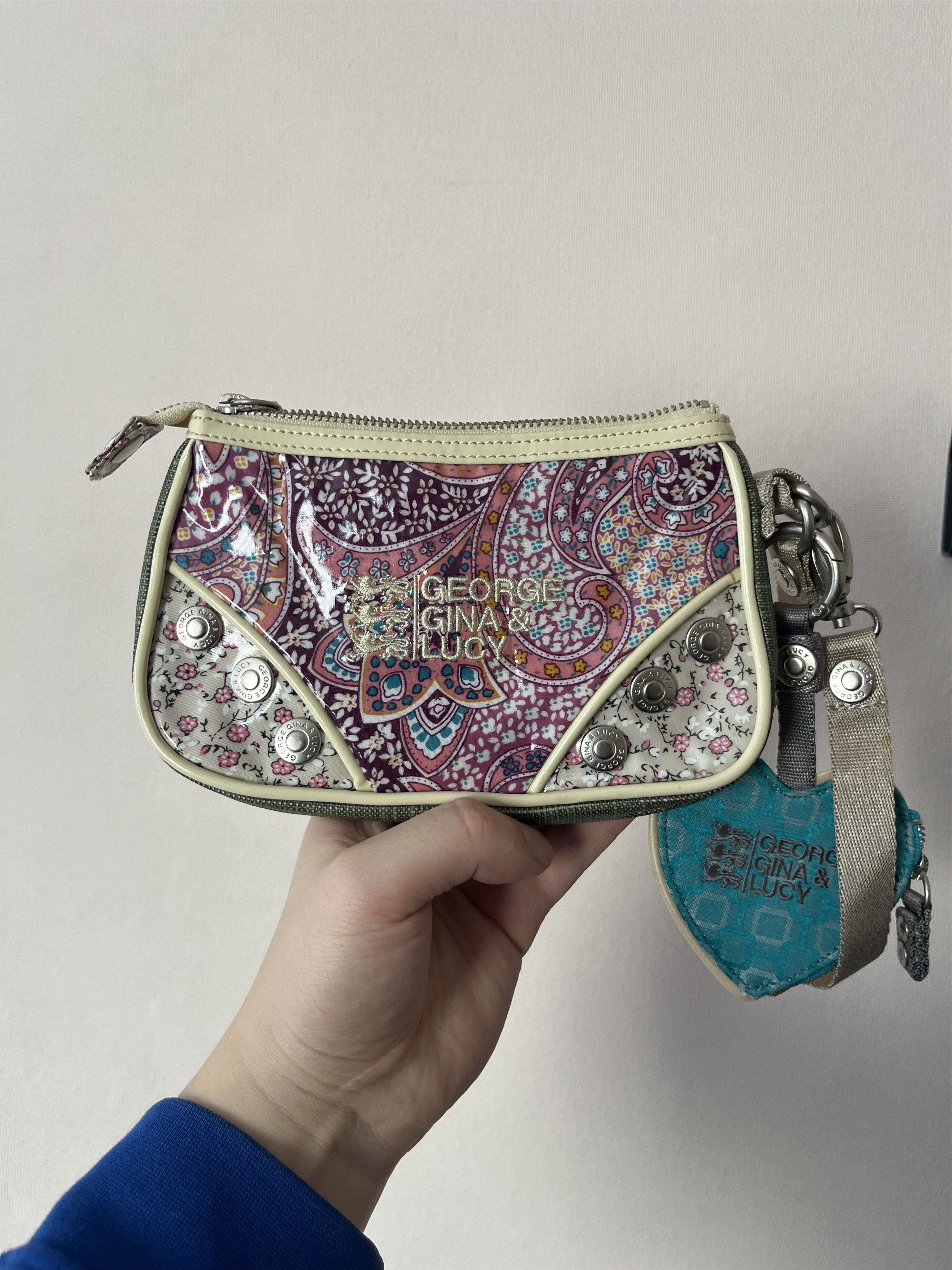 George Gina & Lucy George Gina & Lucy Wallet Coin Purse Keychain Paisley Y2K Size ONE SIZE - 10 Thumbnail