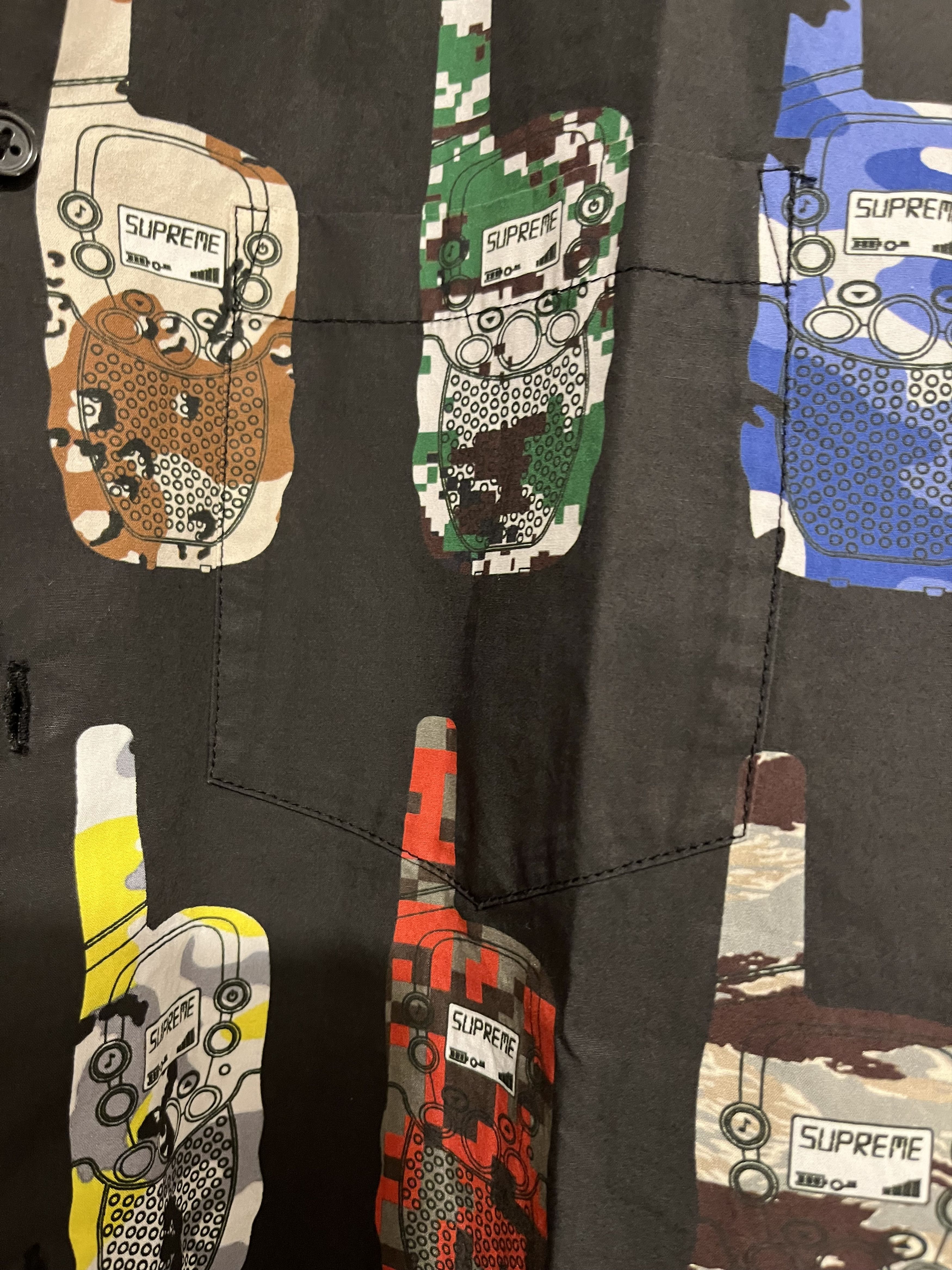 Supreme supreme walkie talkie shirt Size US M / EU 48-50 / 2 - 4 Thumbnail