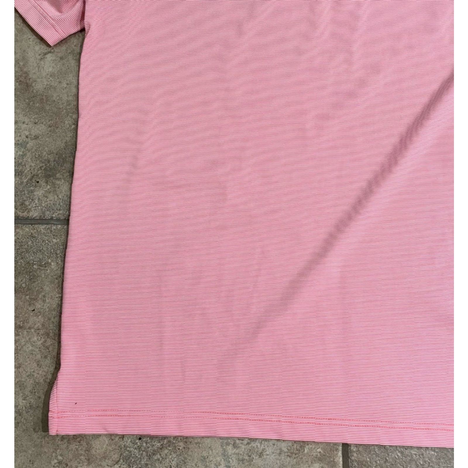 Callaway Callaway Opti-Dri Striped Polo Mens XL Pink Golf Shirt Size US XL / EU 56 / 4 - 3 Thumbnail