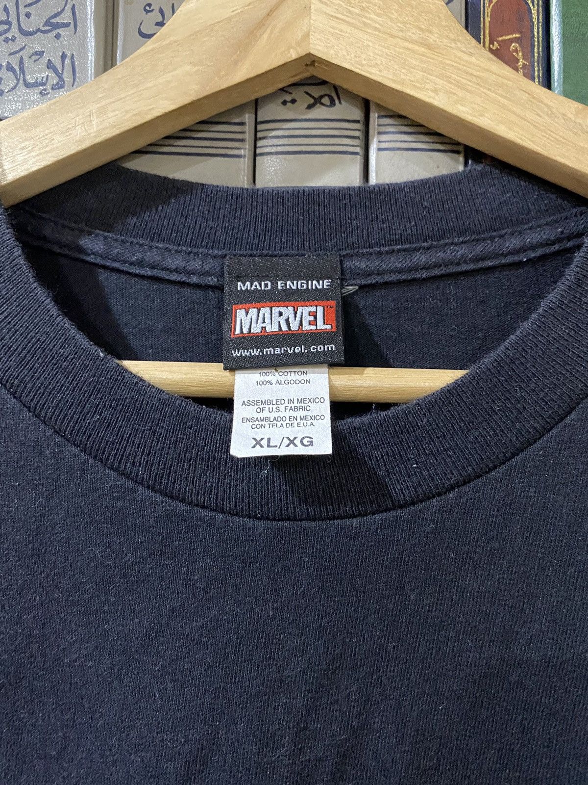 Mad Engine Vintage Spiderman Boxlogo Mad Engine Shirt Size US XL / EU 56 / 4 - 2 Thumbnail