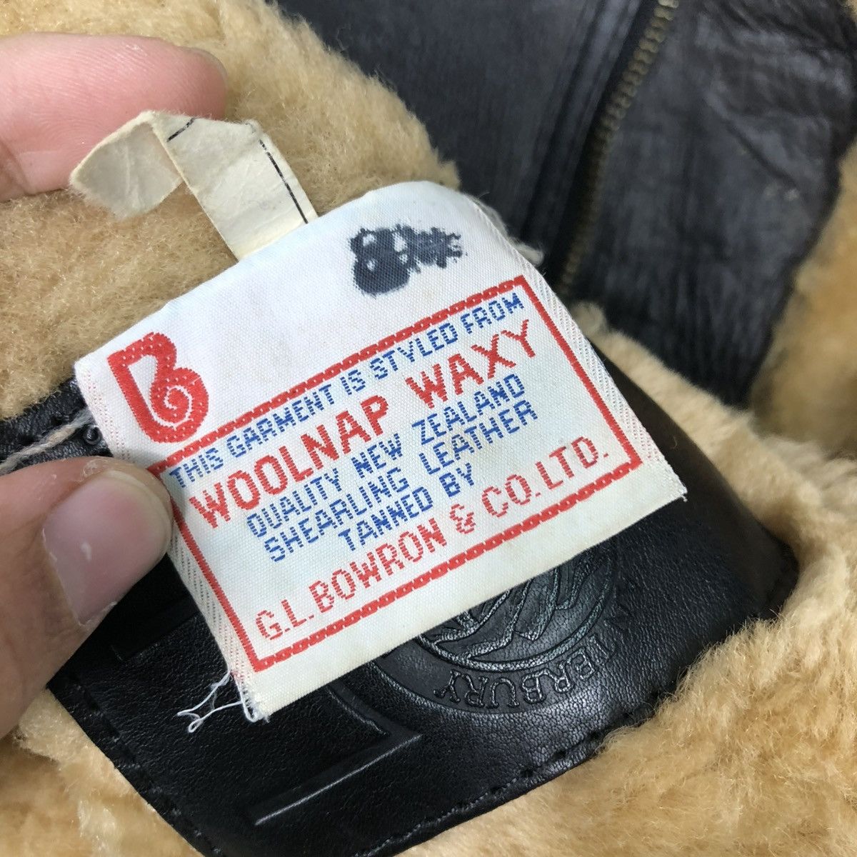 Canterbury of New Zealand 🔥VINTAGE GENUINE LEATHER JACKET SHEARLING CANTERBURY Size US M / EU 48-50 / 2 - 23 Thumbnail