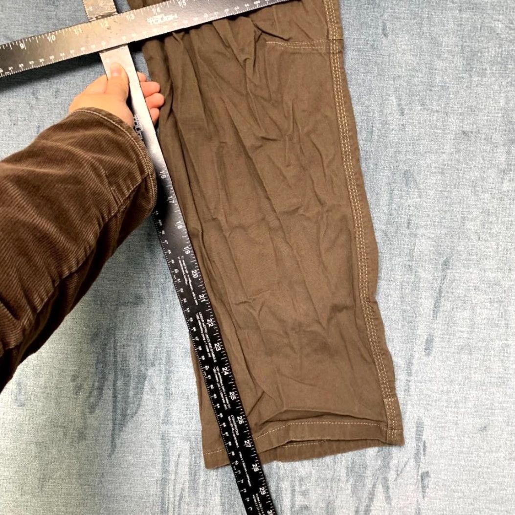 Banana Republic Wrangler All Terrain X Gear Hiking Pants Mens 38x30 Coffee Brown Cotton Stretch Size US 28 / EU 44 - 6 Thumbnail