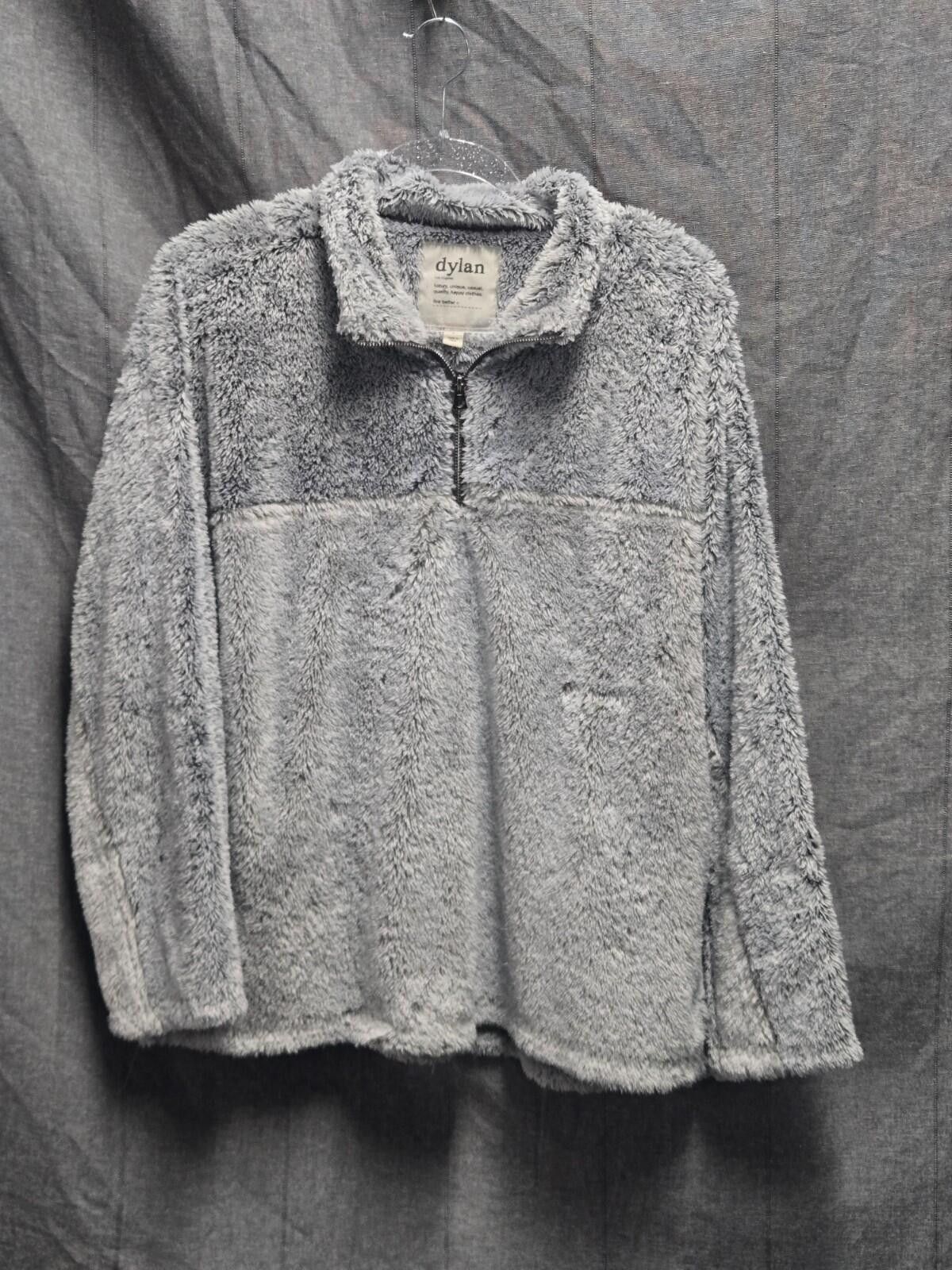 dylan dylan Sz L Sherpa Pullover Hygge Athleisure GorpCore Size 36" / US 14 / IT 50 - 1 Thumbnail