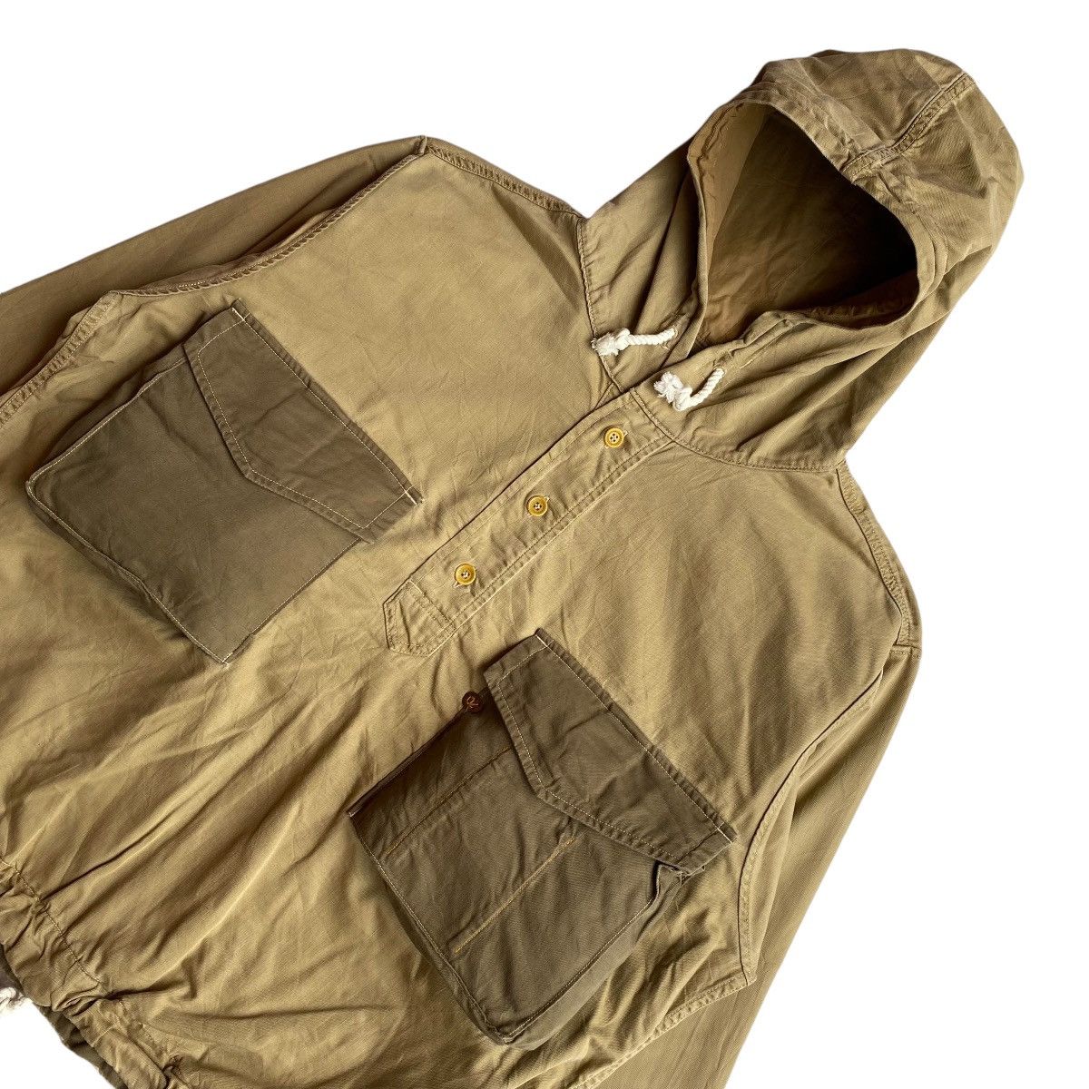45rpm × Japanese Brand × Kapital 45Rpm Japan Pullover Big Pocket Jacket Size US M / EU 48-50 / 2 - 6 Thumbnail