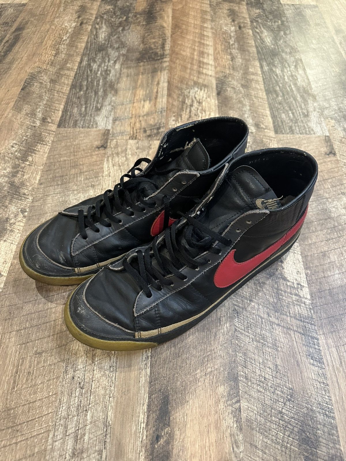 Nike RARE Vintage 2003 Nike x Zoo York Blazers Size 13 Black Size US 13 / EU 46 - 2 Thumbnail