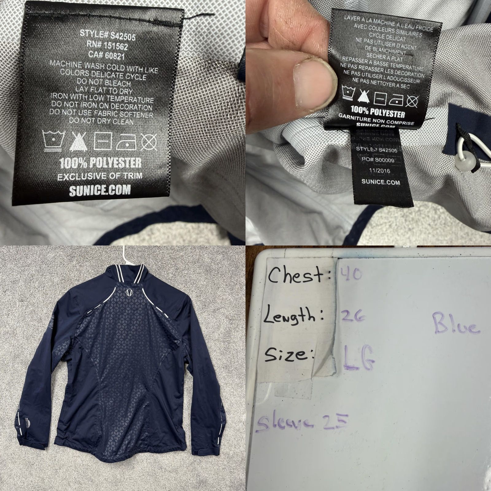 Vintage Sunice Jacket Large Zephal Waterproof Breathable Stretch Lethbridge Country Club Size US L / EU 52-54 / 3 - 10 Thumbnail