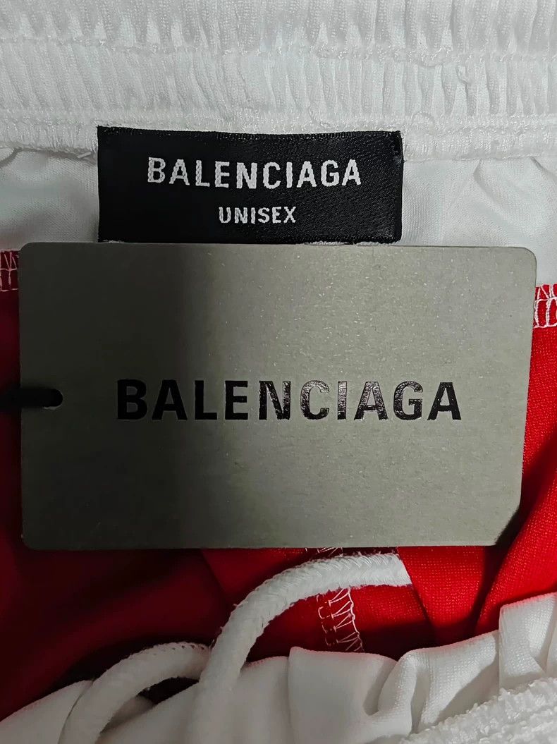 Balenciaga Balenciaga size s 21 AWHJ Red and White Hockey Pants 2502-N Size US 28 / EU 44 - 5 Thumbnail