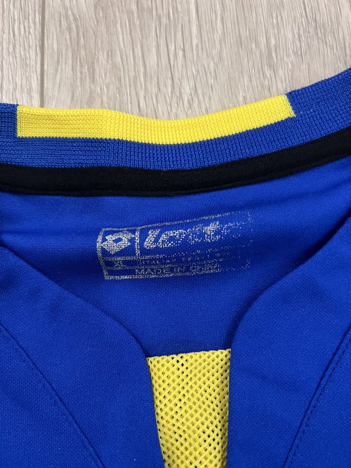 Lotto Sport × Vintage Vintage Ukraine National Soccer Kit Jersey World Cup 2005 Size US XL / EU 56 / 4 - 4 Thumbnail
