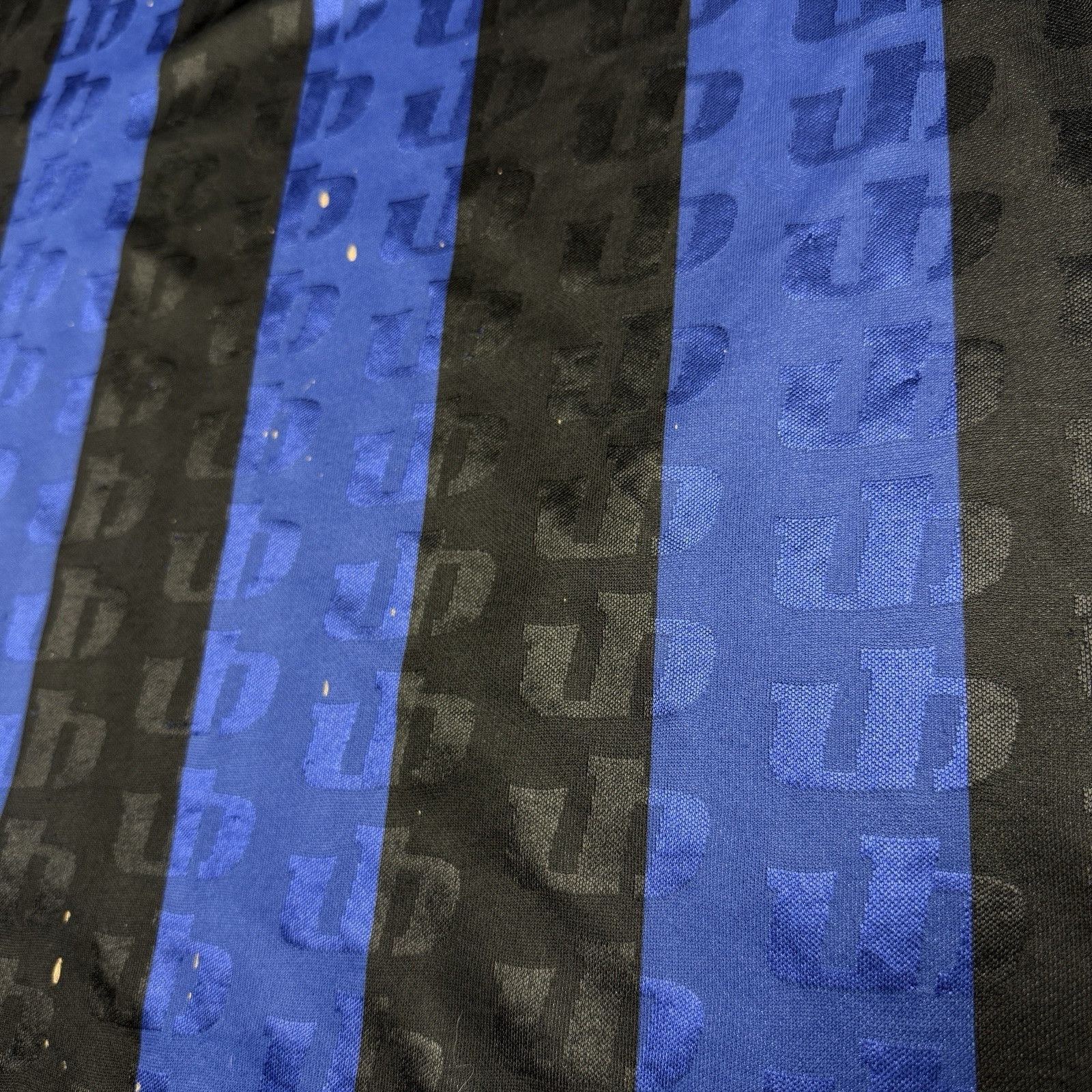 UNIONBAY × Vintage Vintage Union Bay Soccer Jersey Mens XL Blue/Black Short Sle Size US XL / EU 56 / 4 - 6 Thumbnail