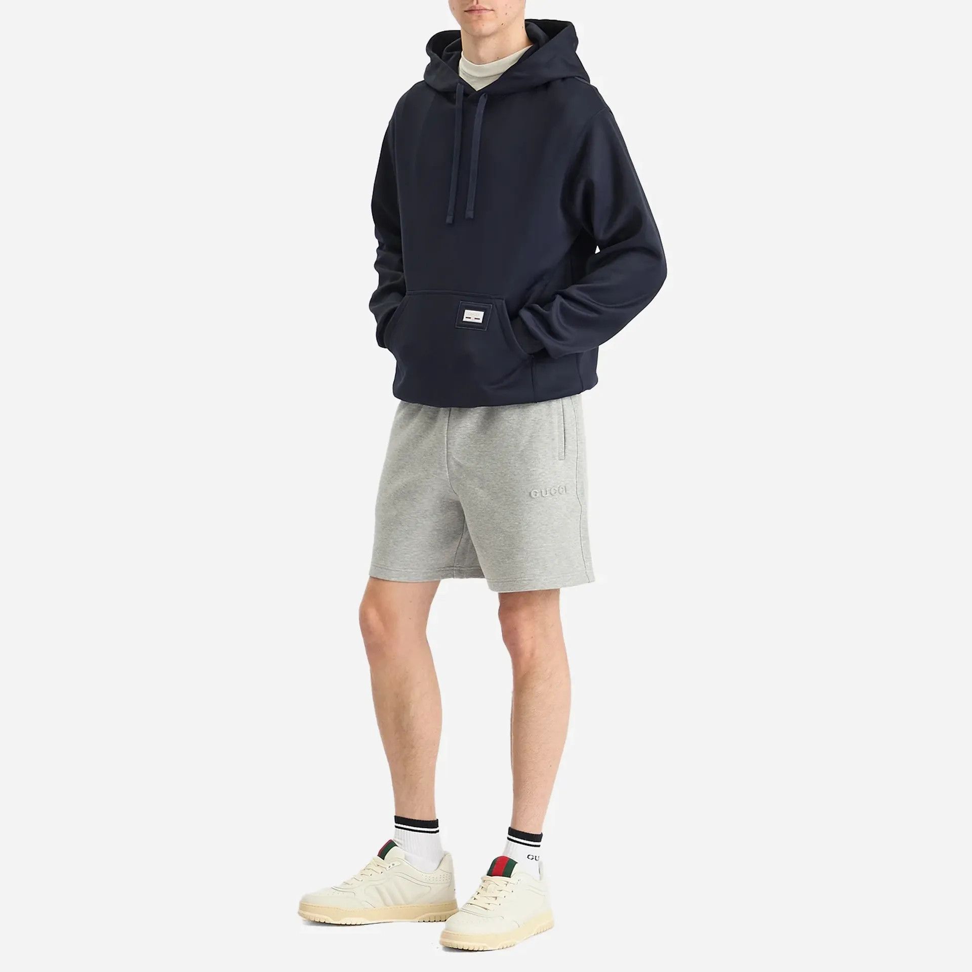 Gucci o1la5ras0426 Technical Nylon Jersey Sweatshirt Hoodie Size US S / EU 44-46 / 1 - 4 Thumbnail