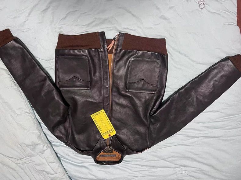 The Real McCoy's The Real McCoy'sSize 42A2 Leather Jacket 2504-Nextarrow Size US S / EU 44-46 / 1 - 1 Thumbnail