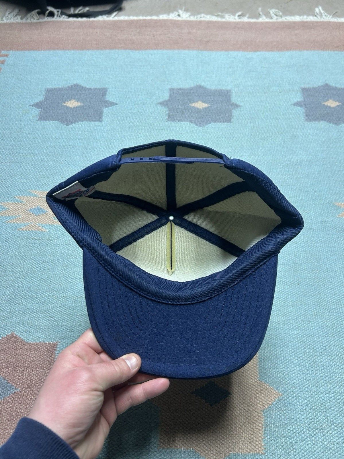 Vintage Vtg Snap hat Horner Equipment Co Saginaw Michigan foam HEC Size ONE SIZE - 5 Thumbnail