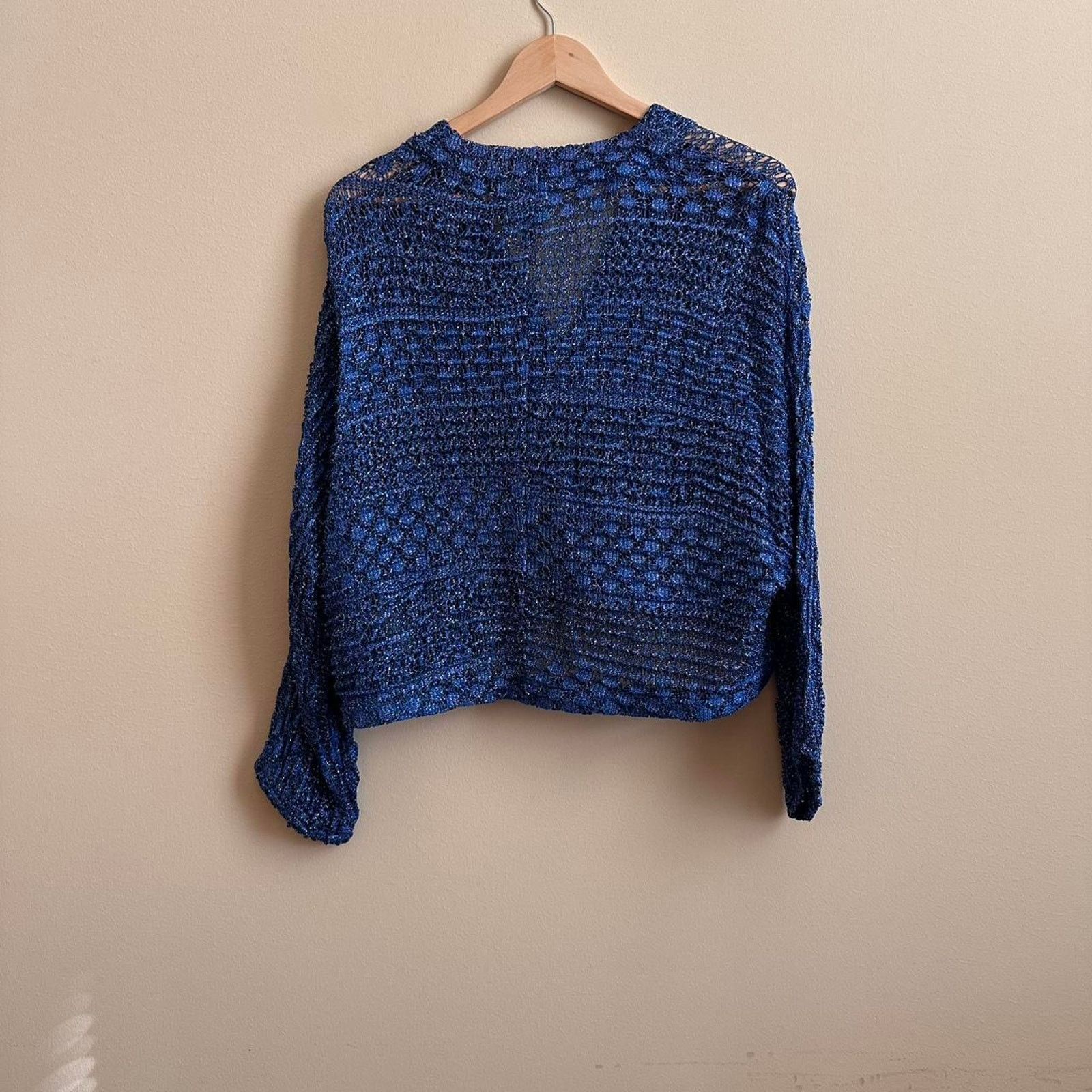 Vintage Plenty By Tracy Reese High Low Dolam Cardigan Size L / US 10 / IT 46 - 7 Thumbnail